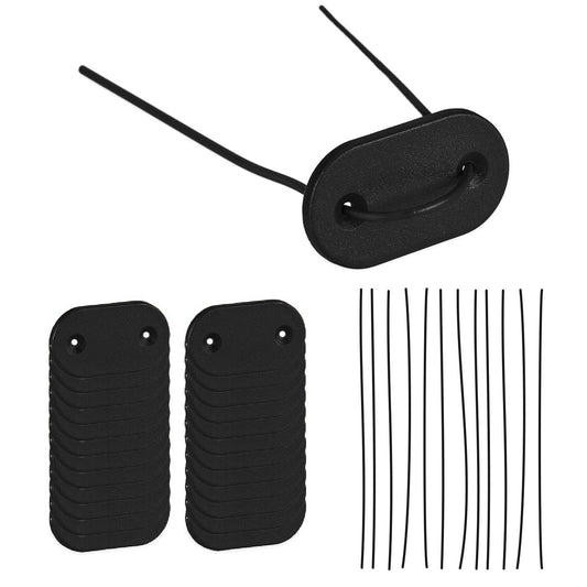 Fixing Kts for Privacy Screening & Fencing - Black