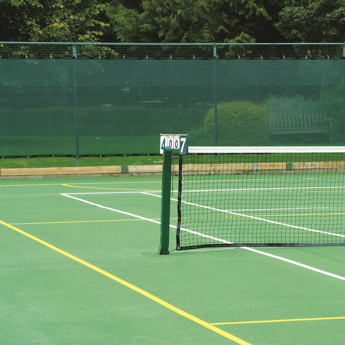 Premium Tennis Court Surround Privacy Windbreak Netting