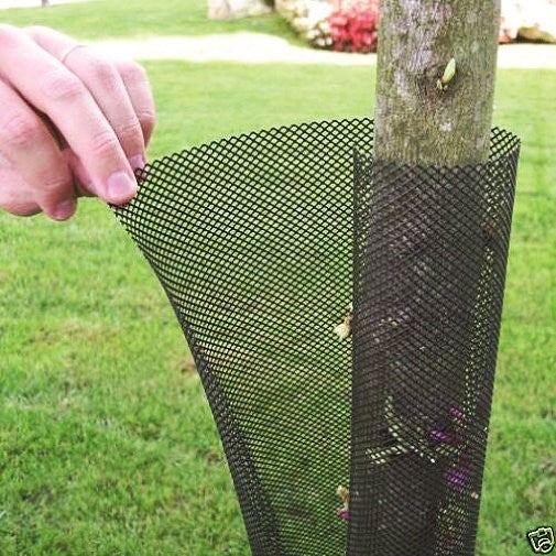 PATIKIL 4 Pack Tree Trunk Protector With 2 Size Plastic Tree Wraps To