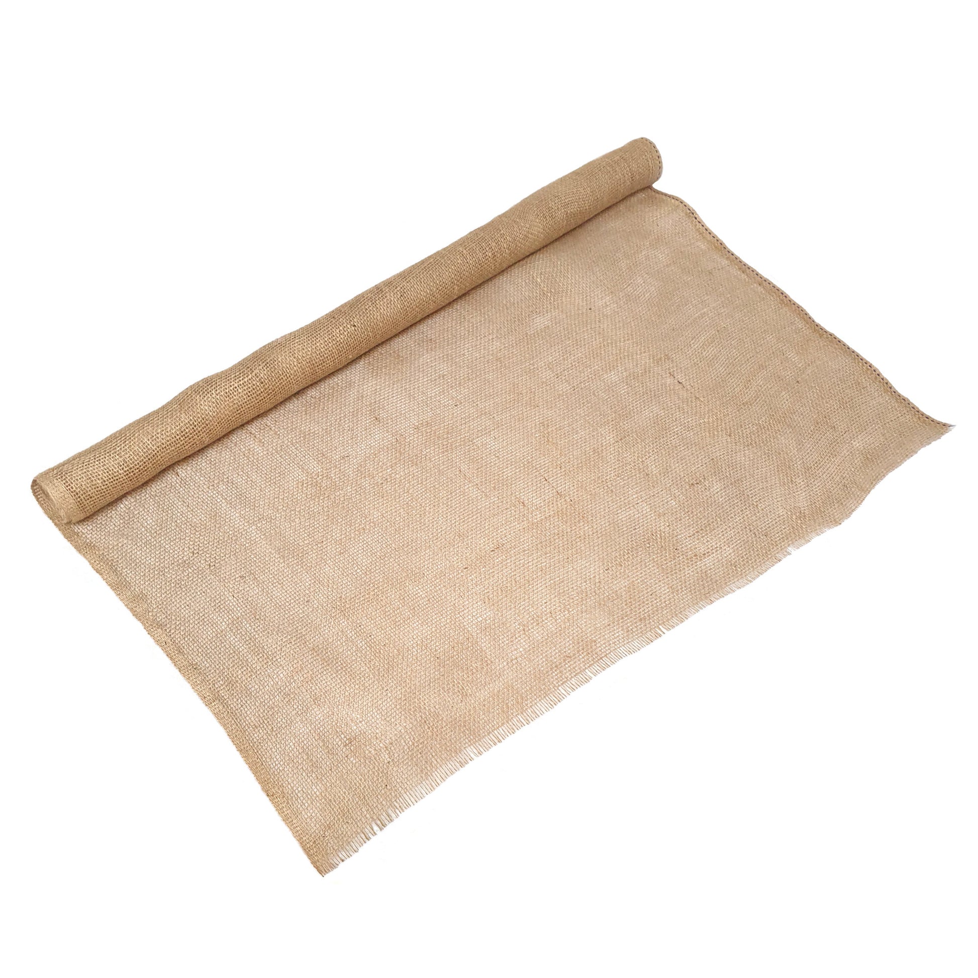 Natural Jute Hessian Fabric Roll - 1m x 5m