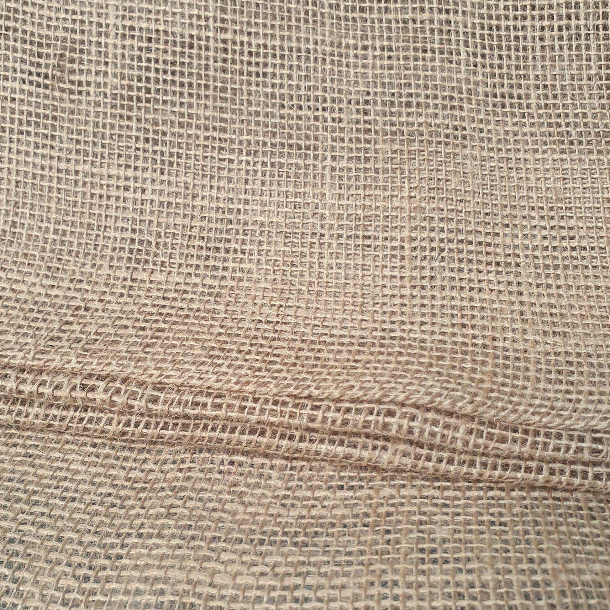 Natural Jute Hessian Fabric Roll - 1m x 5m