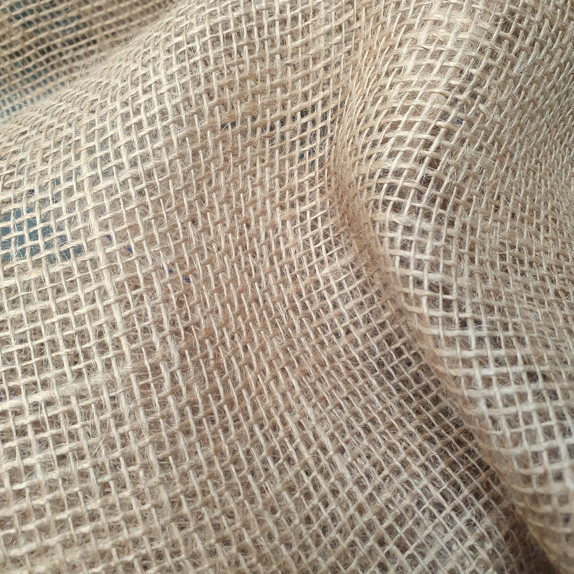 Natural Jute Hessian Fabric Roll - 1m x 5m