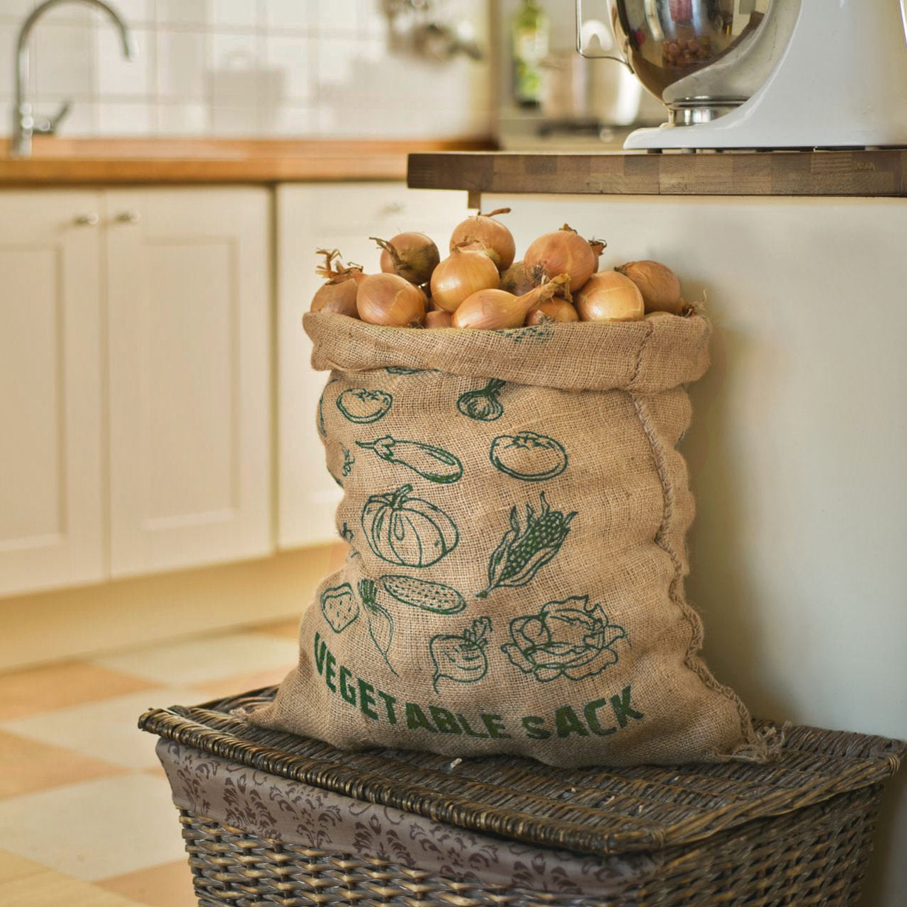 Natural Jute Vegetable Bag - 15kg