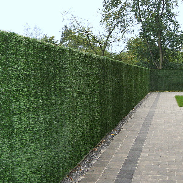 Artificial Evergreen Conifer Hedge Fence