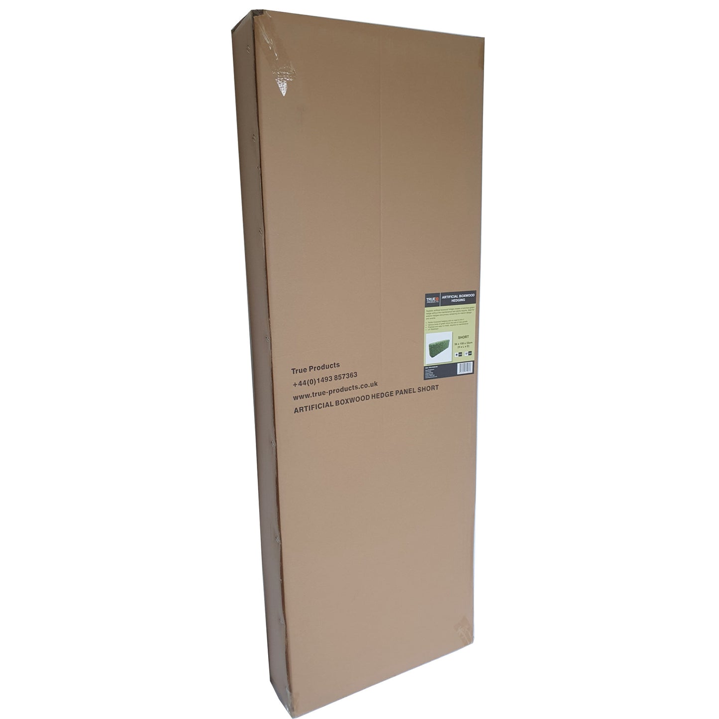 Freestanding Artificial Boxwood Hedge 158cm x 56cm