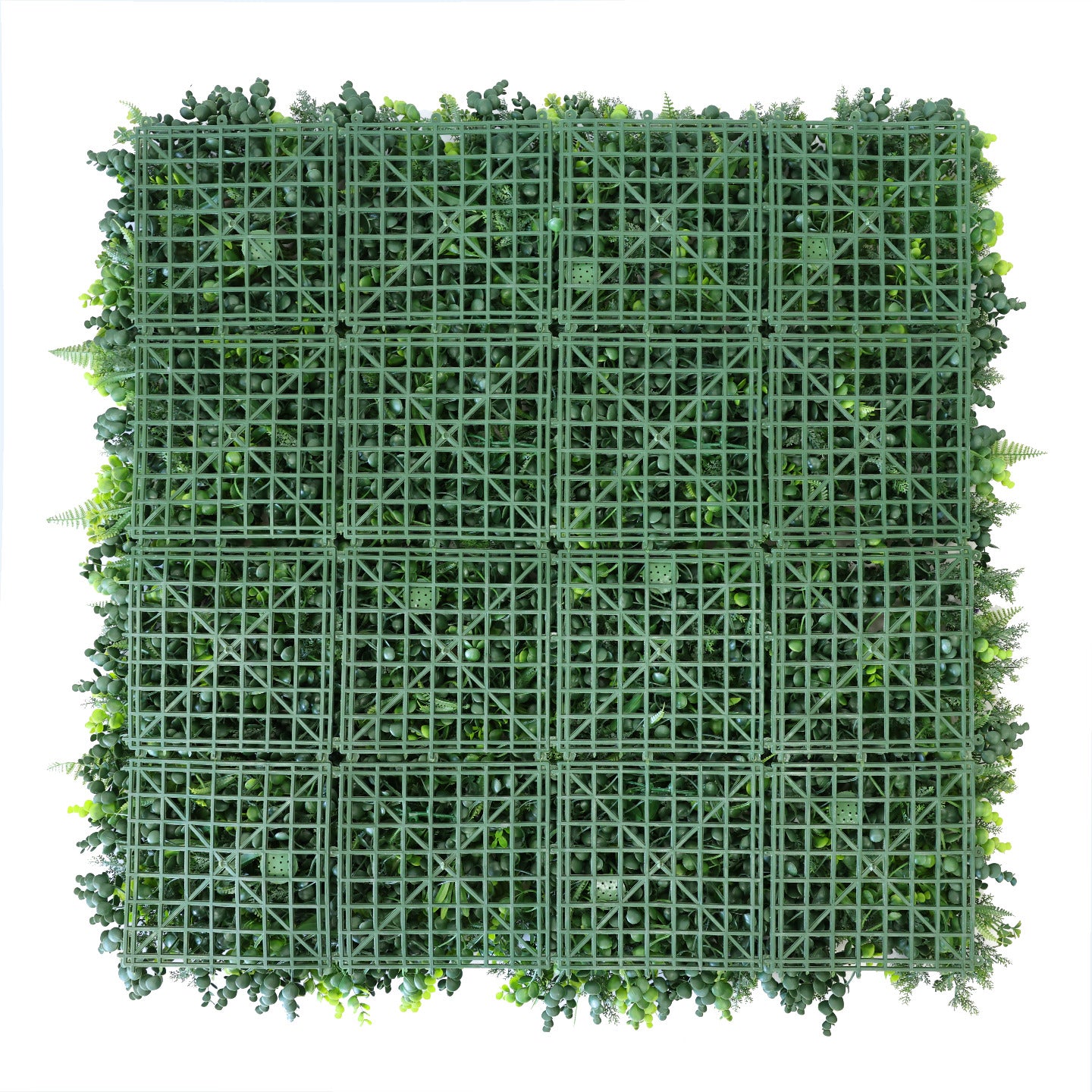 Premium Artificial Grassy Fern Green Living Wall Panel 1m x 1m