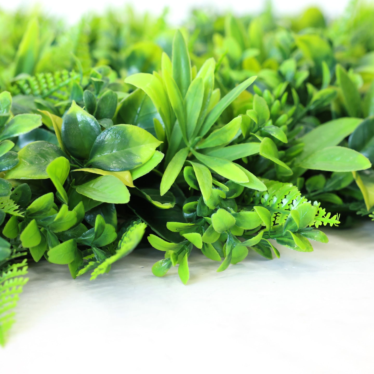 Premium Artificial Green Fern Living Wall Panel 50 x 50cm