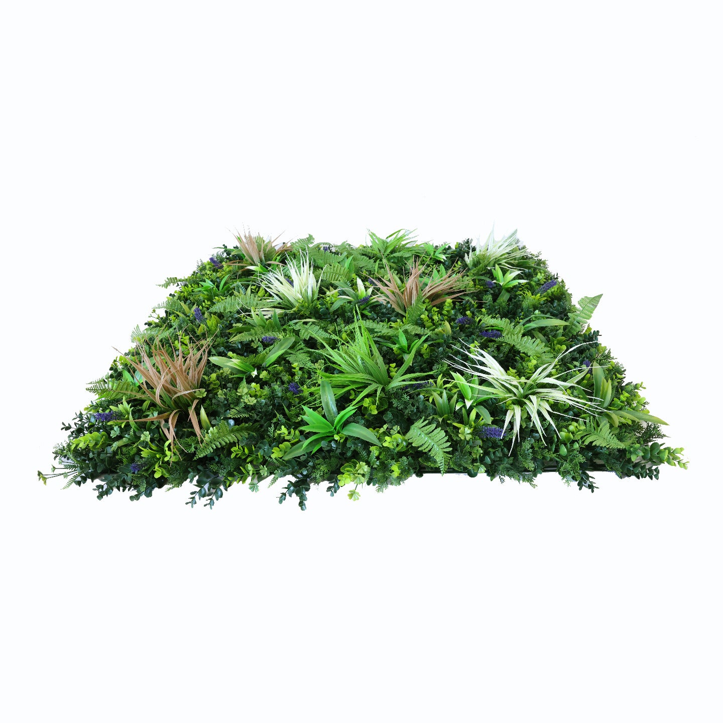 Premium Artificial Grassy Fern Green Living Wall Panel 1m x 1m