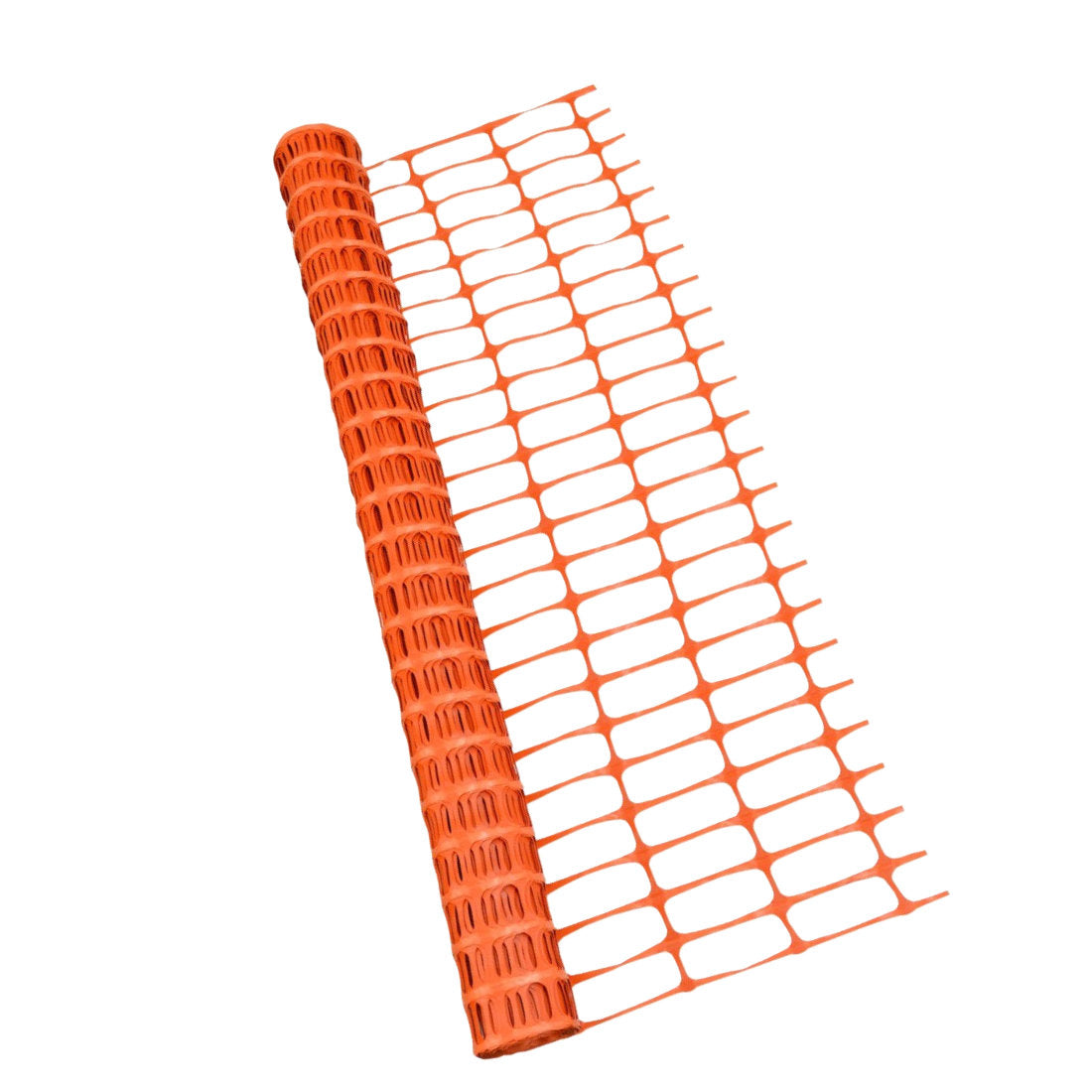 Orange Plastic Barrier Mesh Fence Mini Rolls