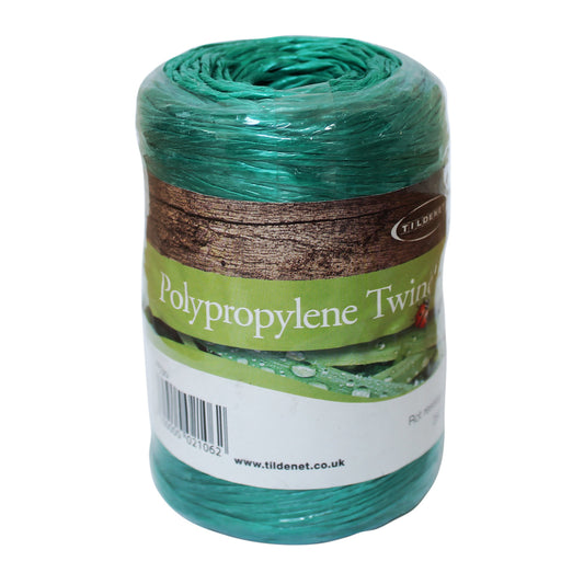 Green Polypropylene Garden Twine String - 200 grams