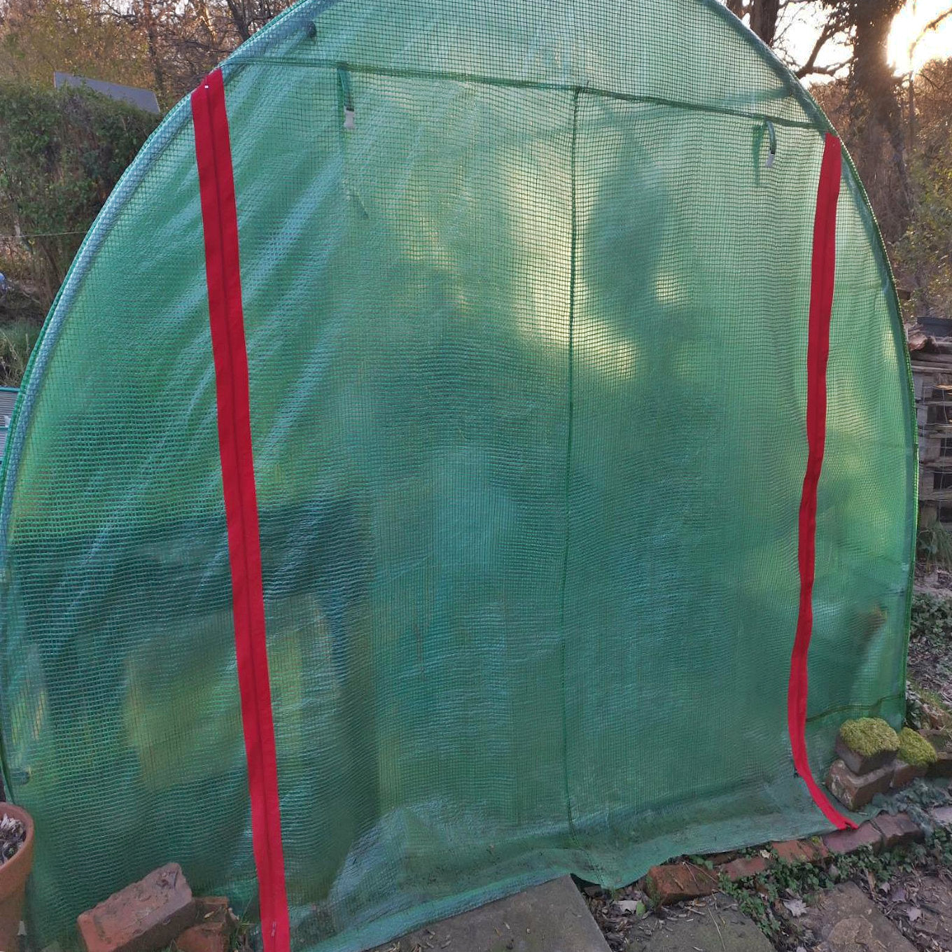 2 Heavy Duty Self Adhesive Zips - Polytunnel