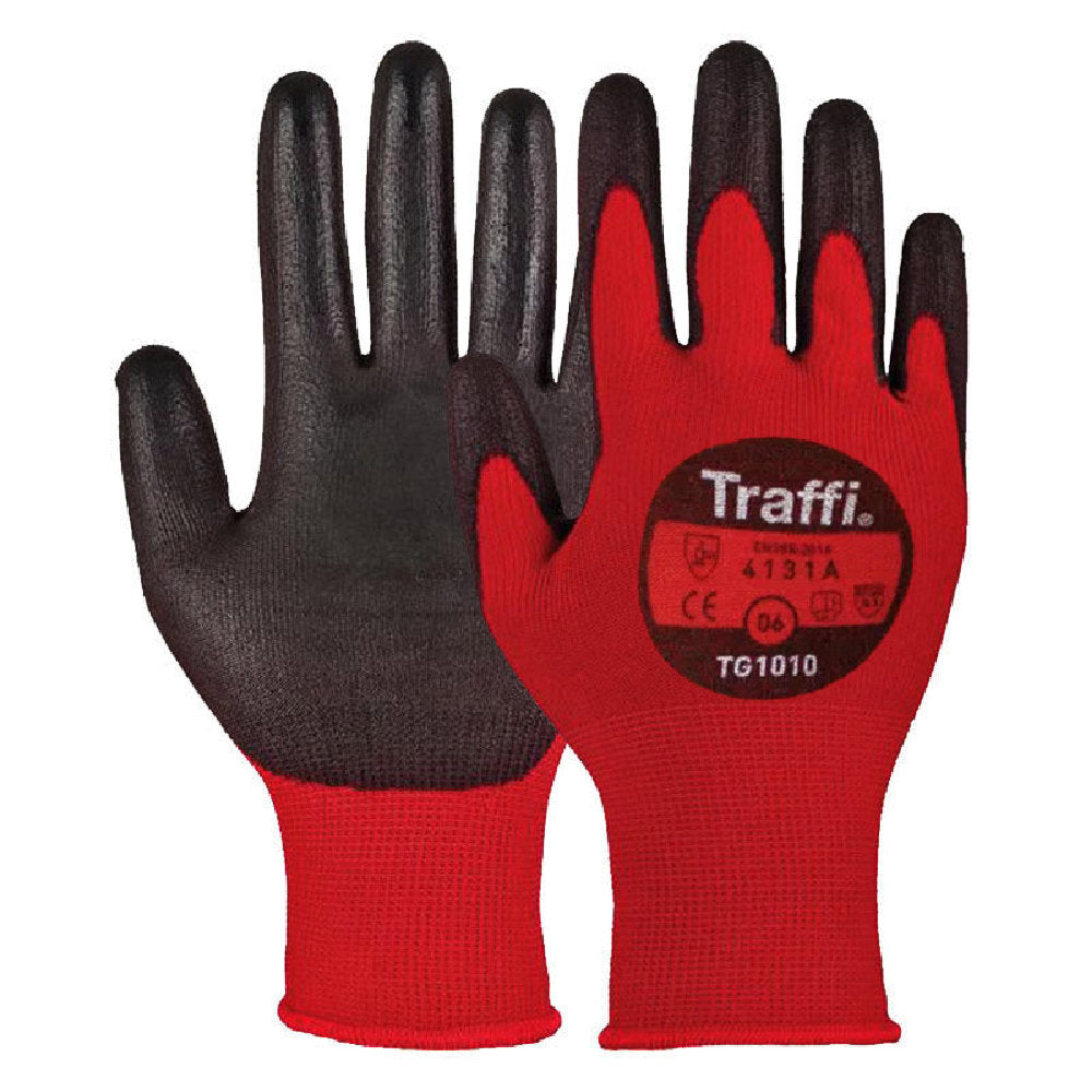 TraffiGlove Agile - Tough Nitrile Coated Gloves - EN388