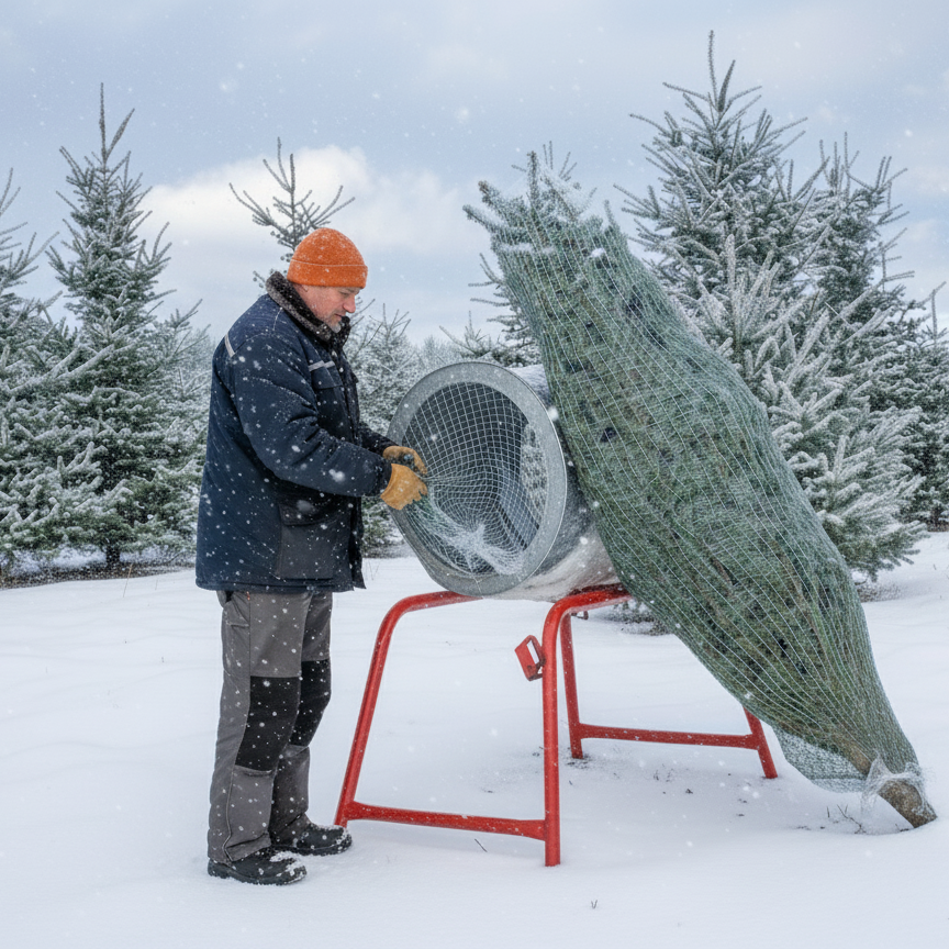 LZ Tape Christmas Tree Netting