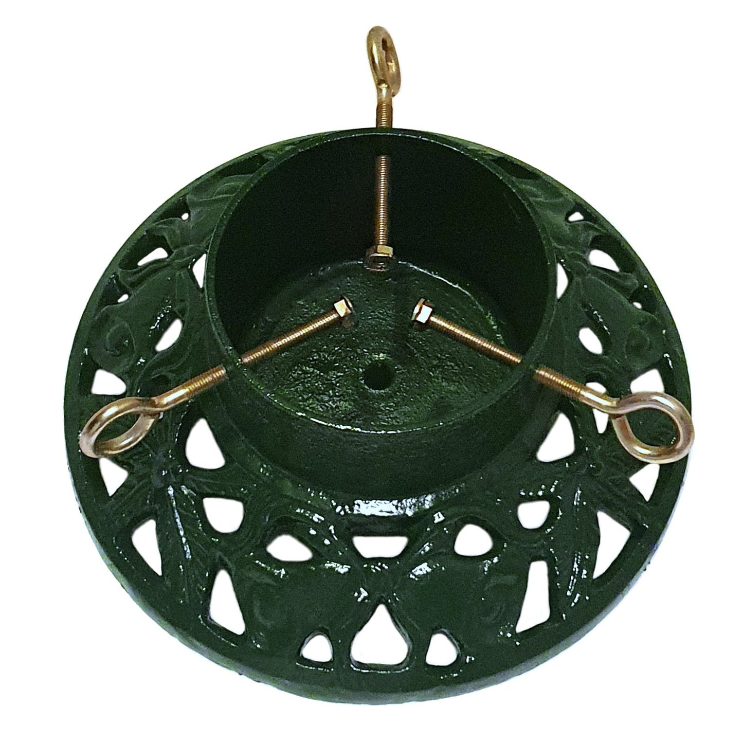 Cast Iron Green Bell 12" Christmas Tree Stand