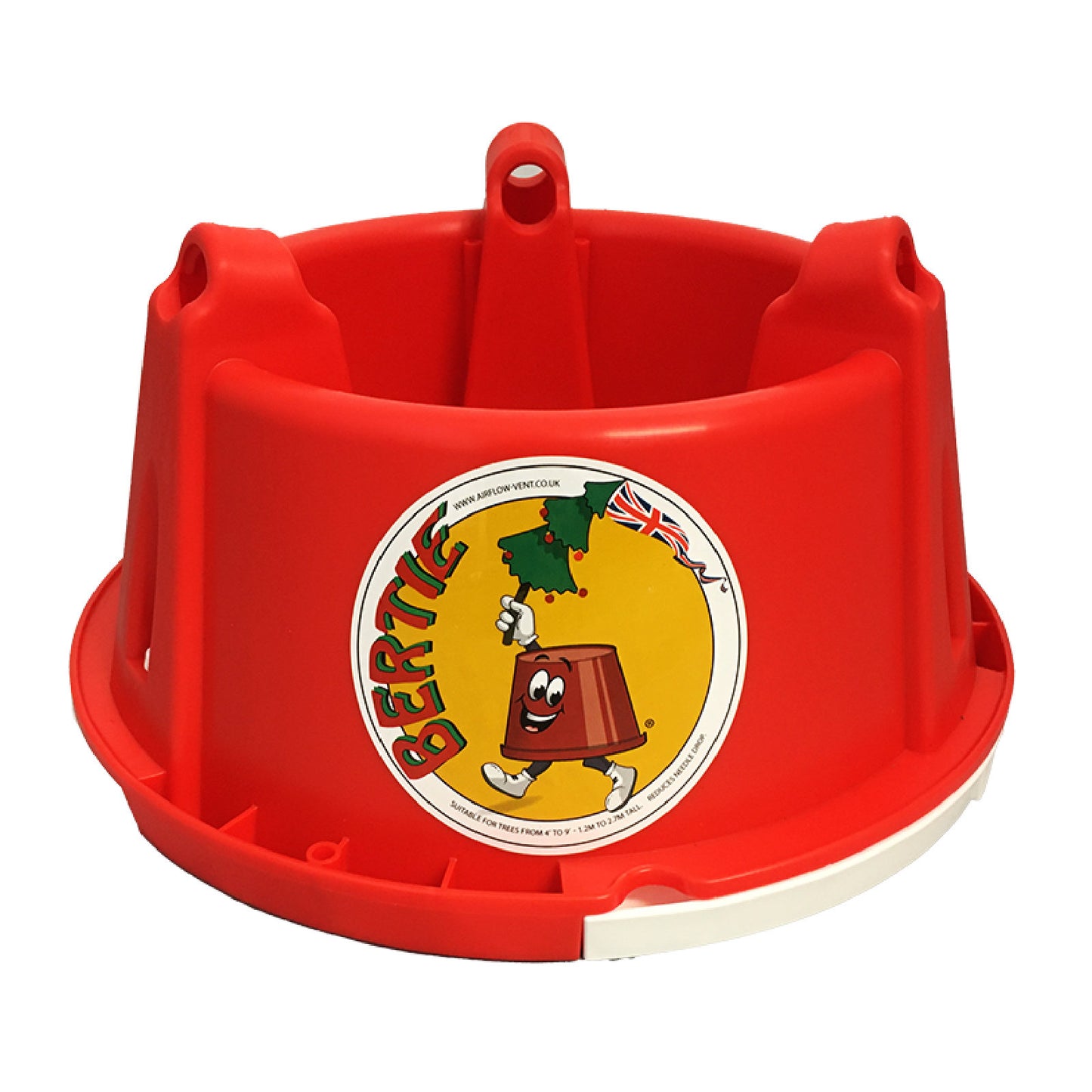 Bertie Christmas Tree Stand - Red/White