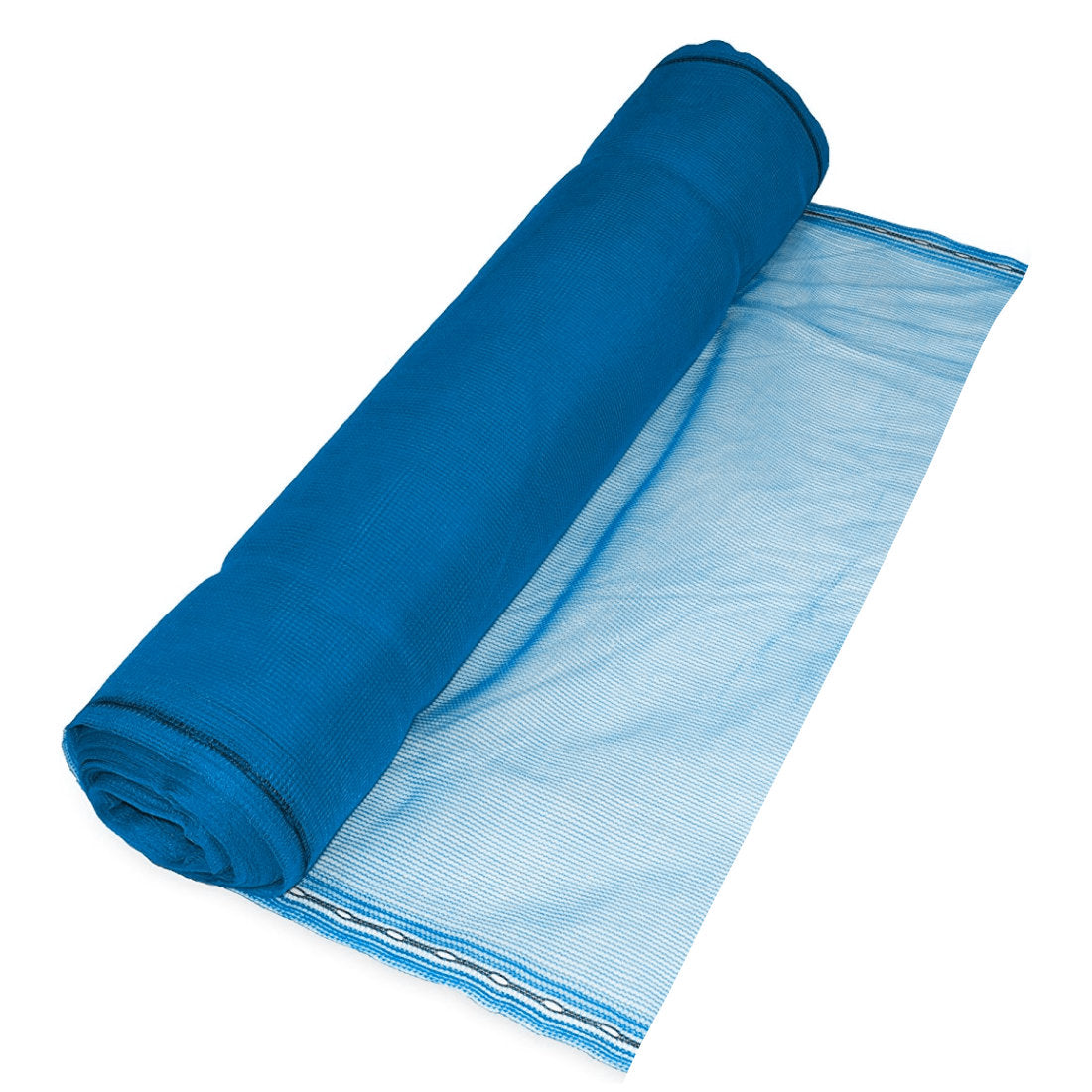 35% Knitted Windbreak Debris Shade Netting - Blue