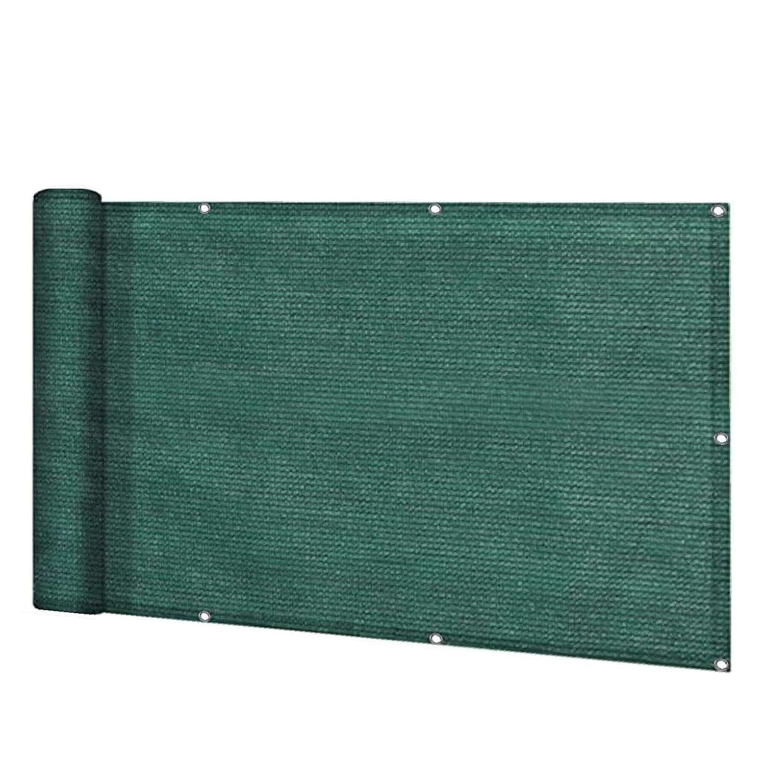 Green Privacy & Balcony Screening Net - Heavy Duty 180gsm with Eyelets