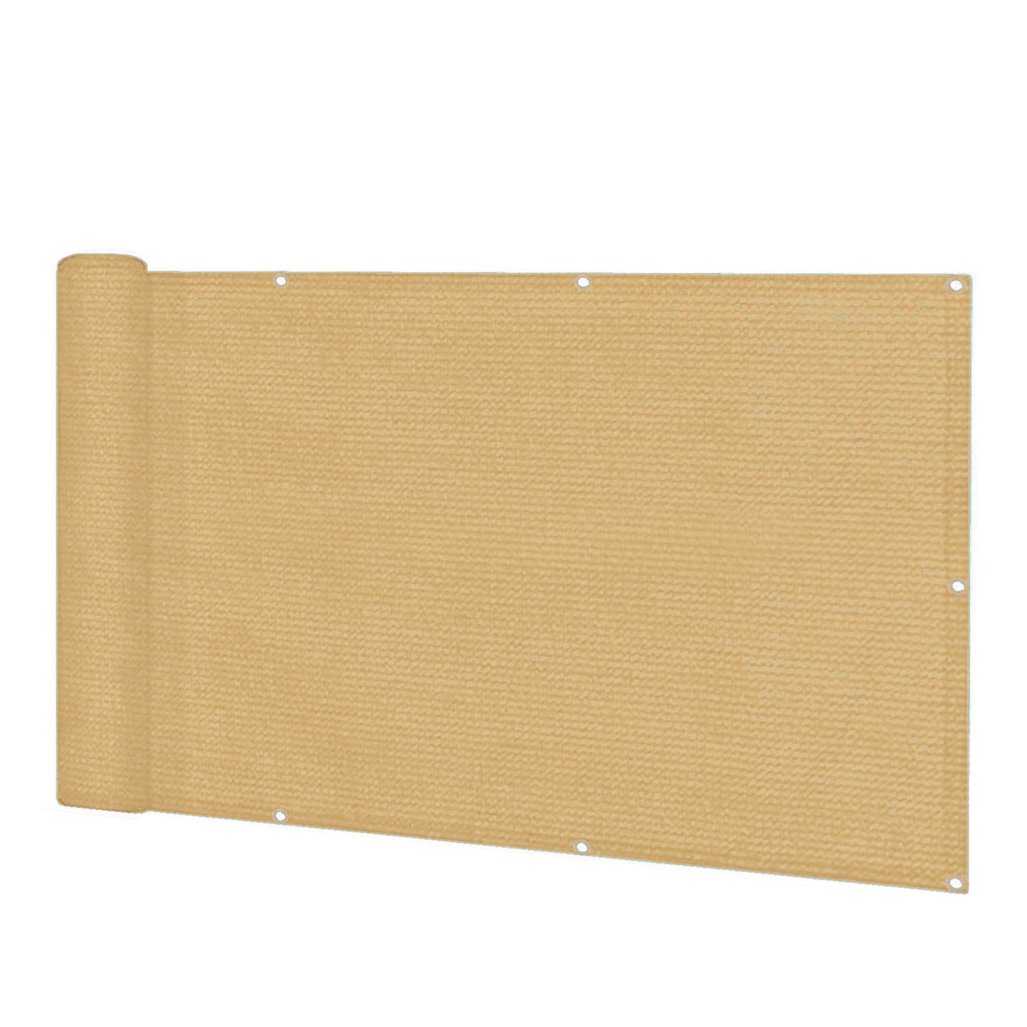 Sand Privacy & Balcony Screening Net - Heavy Duty 180gsm with Eyelets