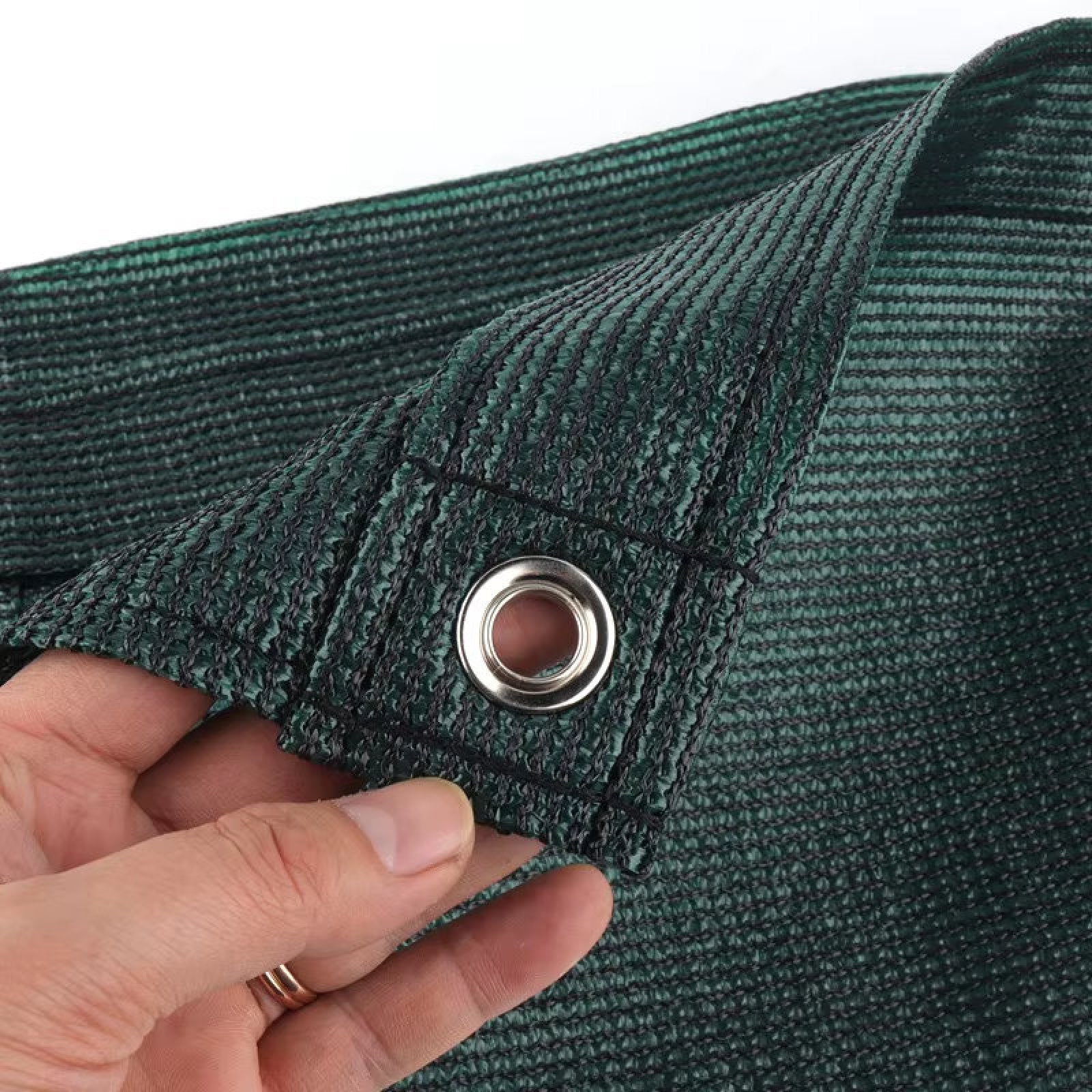 Green Privacy & Balcony Screening Net - Heavy Duty 180gsm with Eyelets