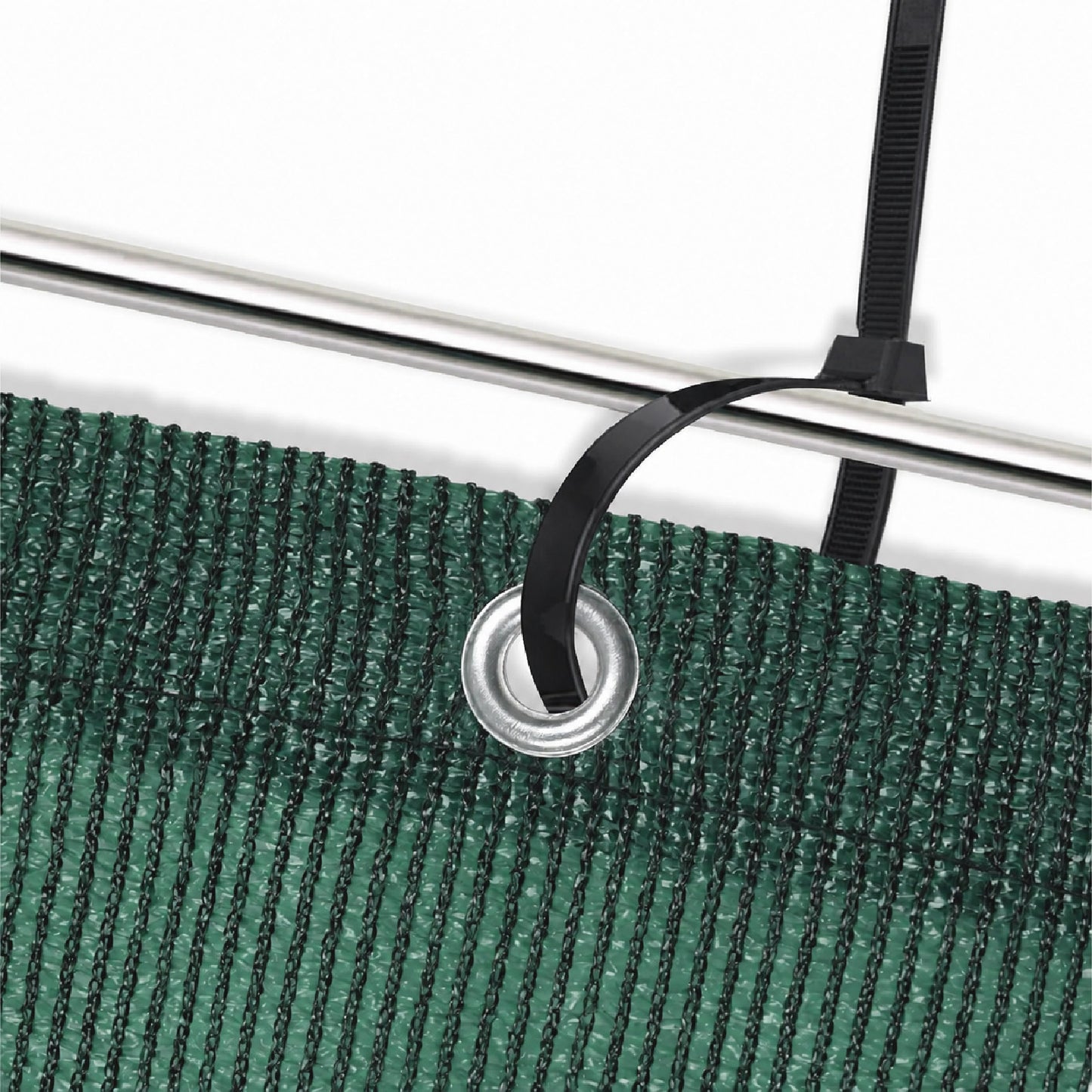 Green Privacy & Balcony Screening Net - Heavy Duty 180gsm with Eyelets