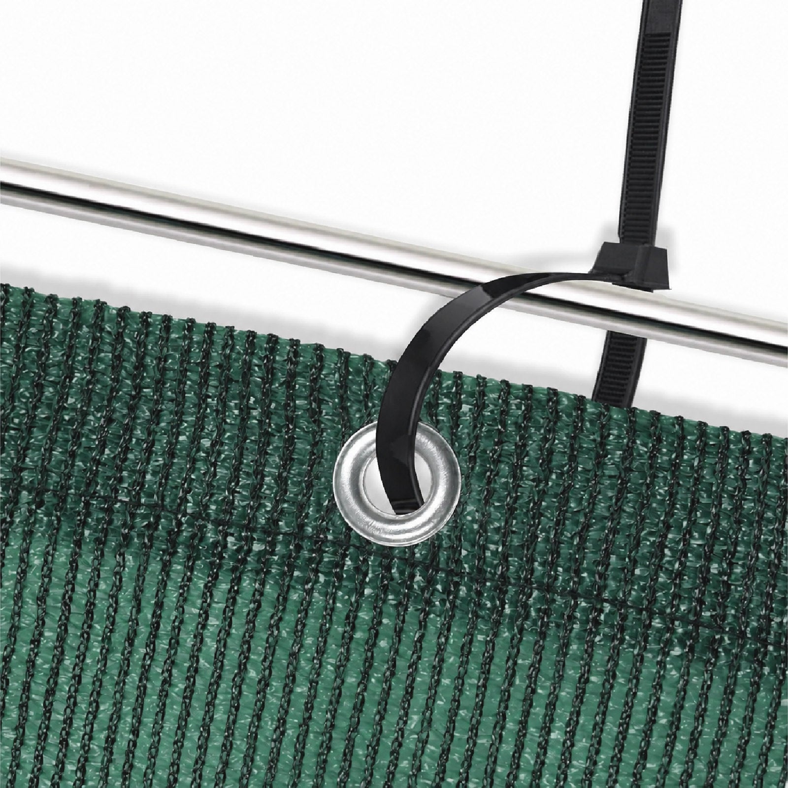 Green Privacy & Balcony Screening Net - Heavy Duty 180gsm with Eyelets