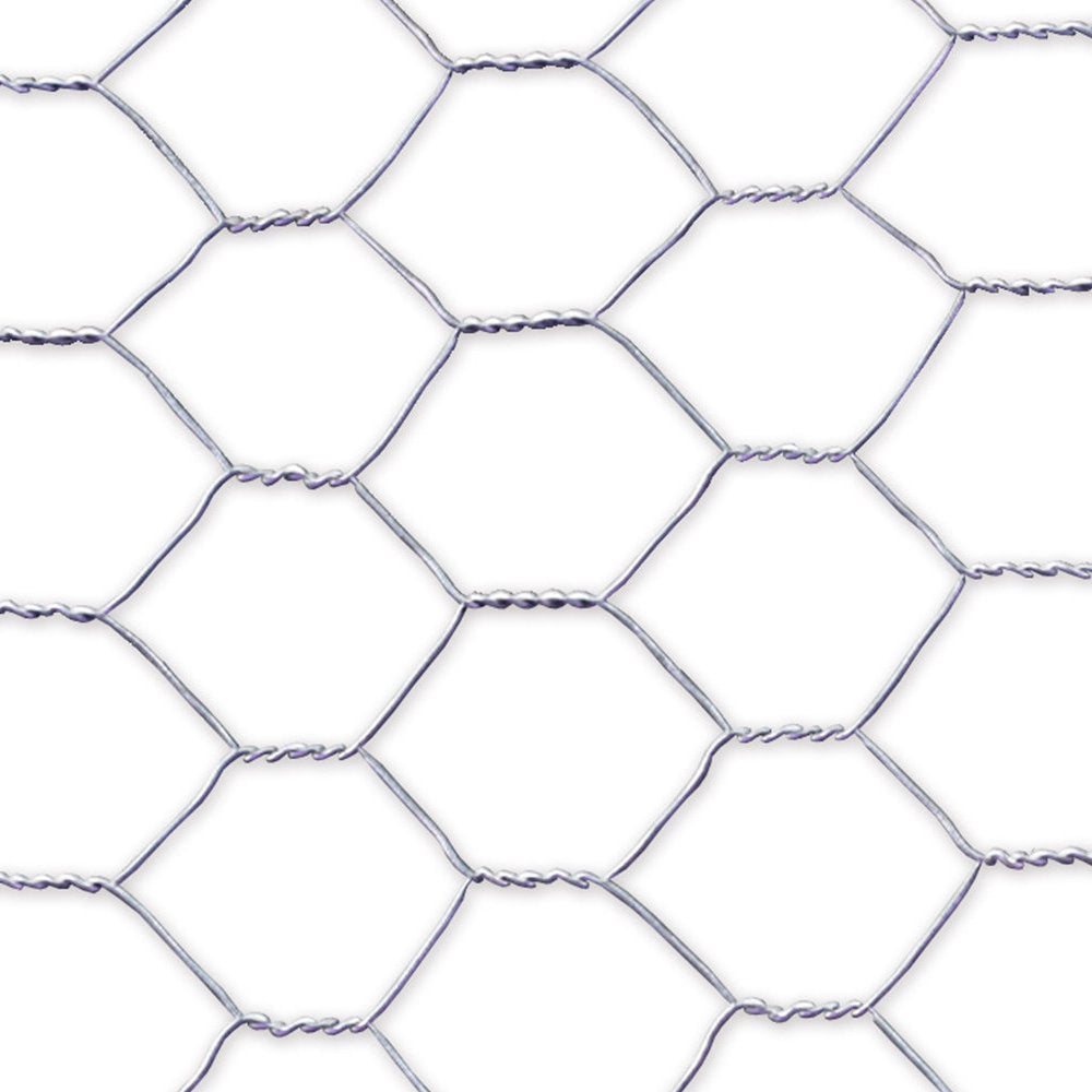 Galvanised Chicken Wire Netting 13mm Hole