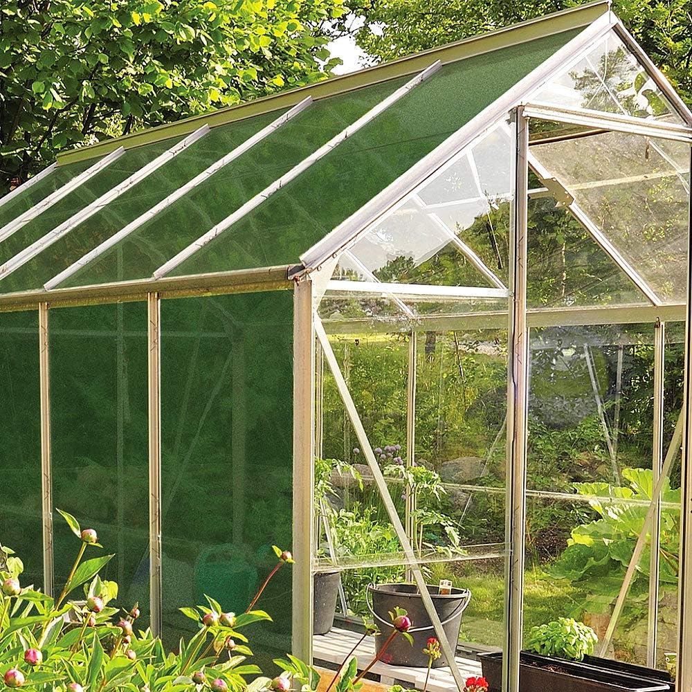 Greenhouse Shade & Insect Extruded Mesh - Green