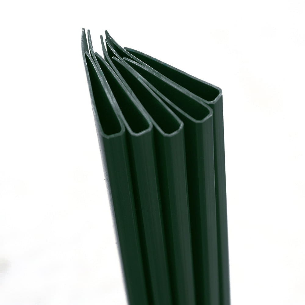 Edging / Stabilising Strips for PVC Screening - Green 4 Pack