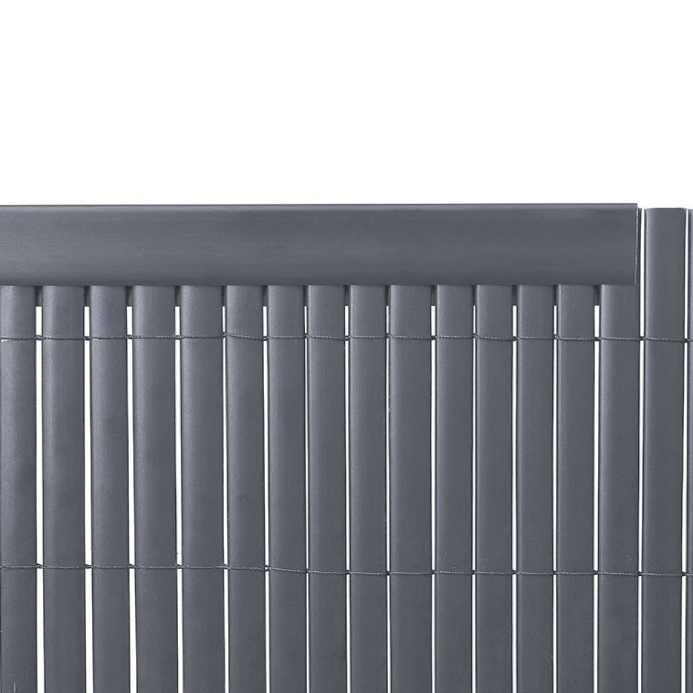 Edging / Stabilising Strips for PVC Screening - Grey 4 Pack