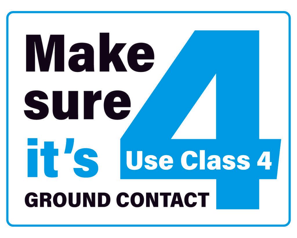 50mm Round Wooden Posts Treated