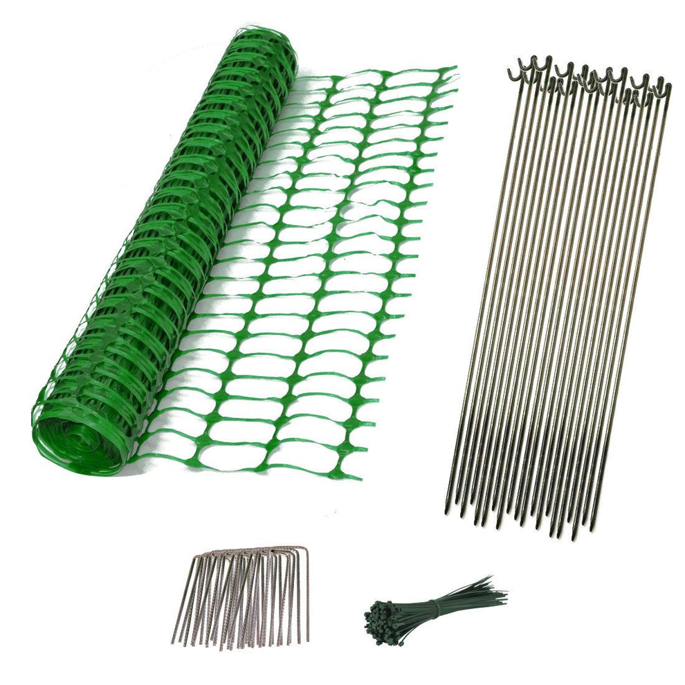 Temporary Fence Kit Up to 50m - Choice of Posts & Colours – Premier Netting