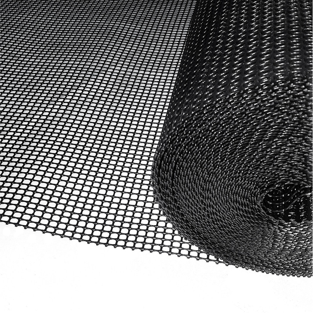 10mm Heavy Duty Extruded Mesh Fence - Black