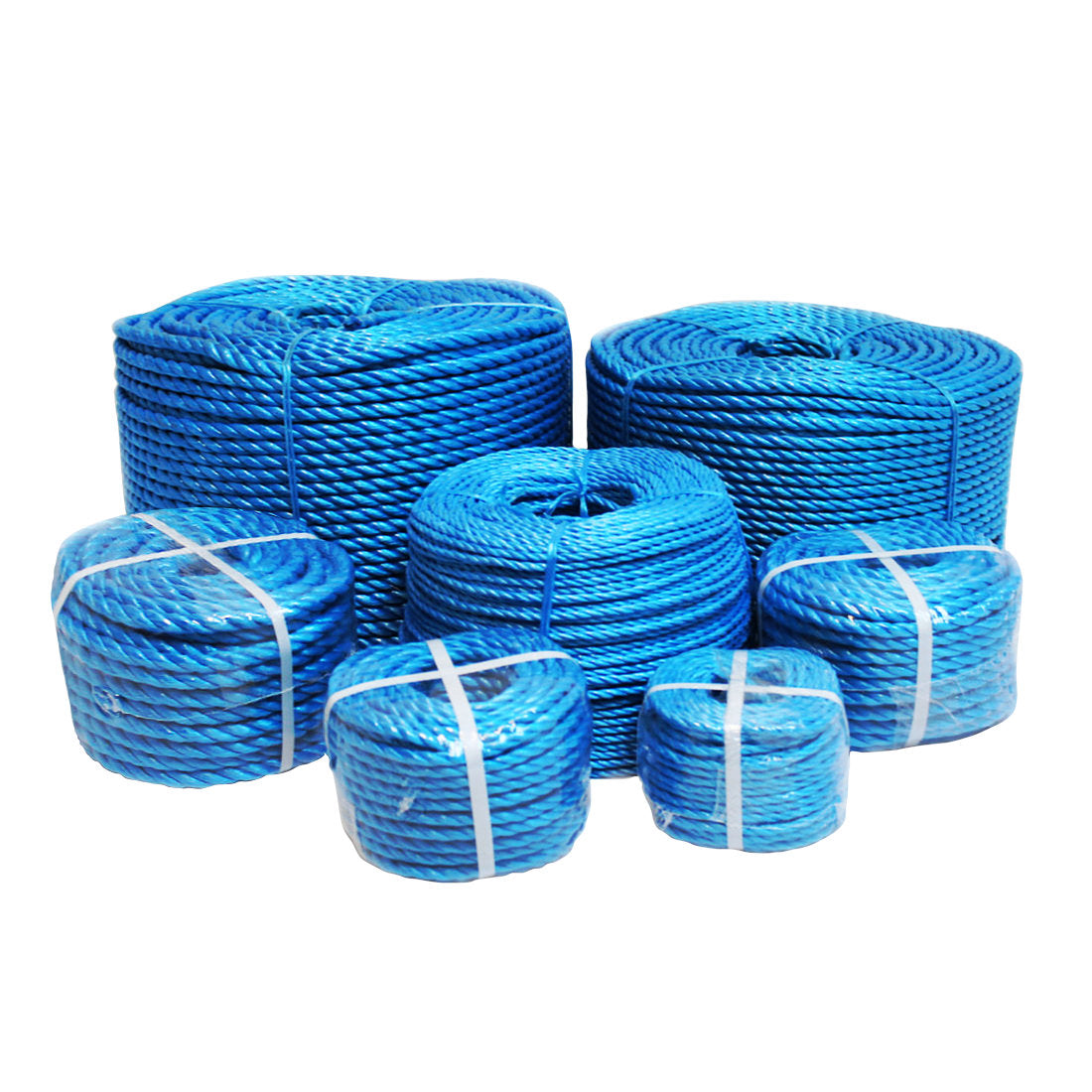 Blue Rope 3 Strand Polypropylene