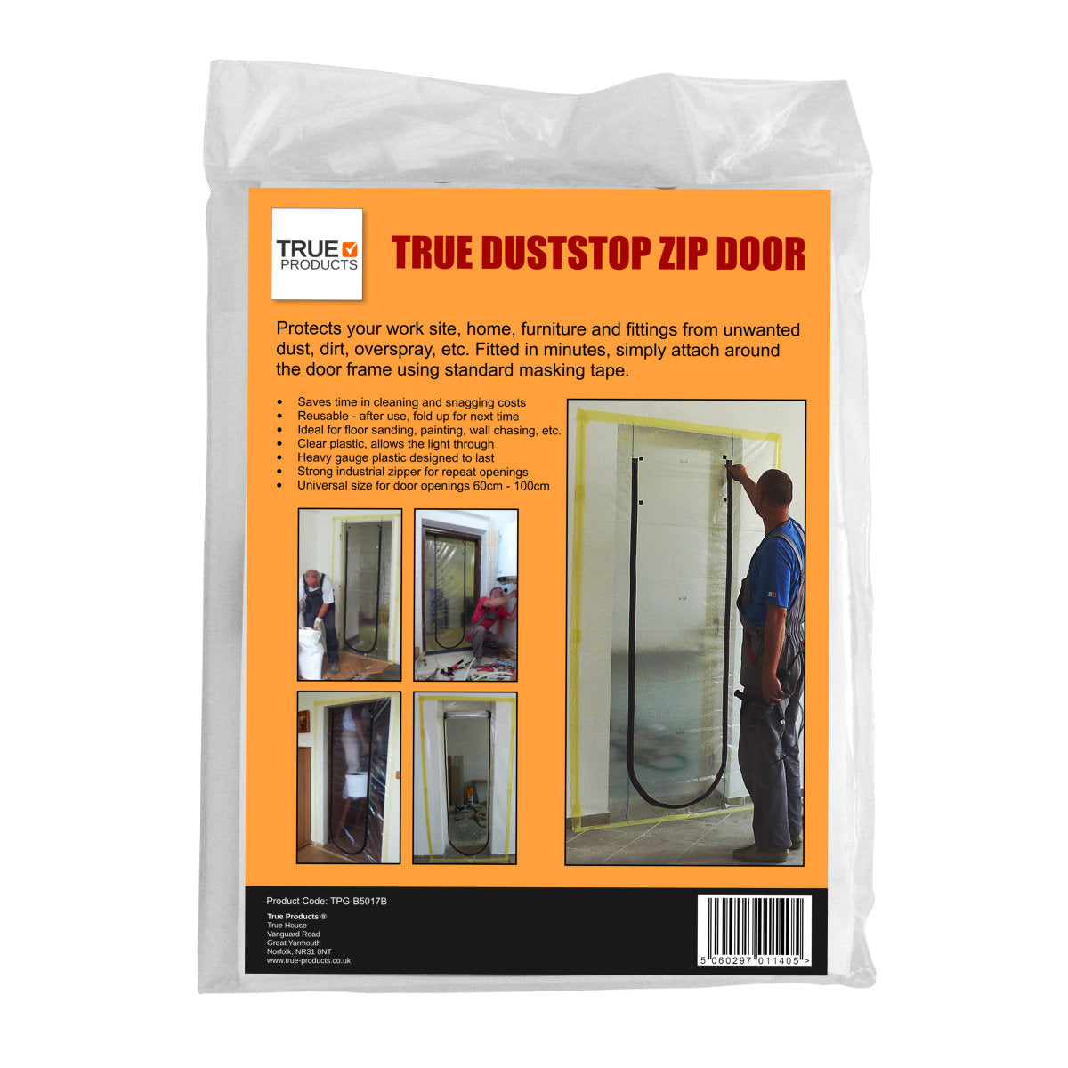 True Dust Stop Zip Door Kit