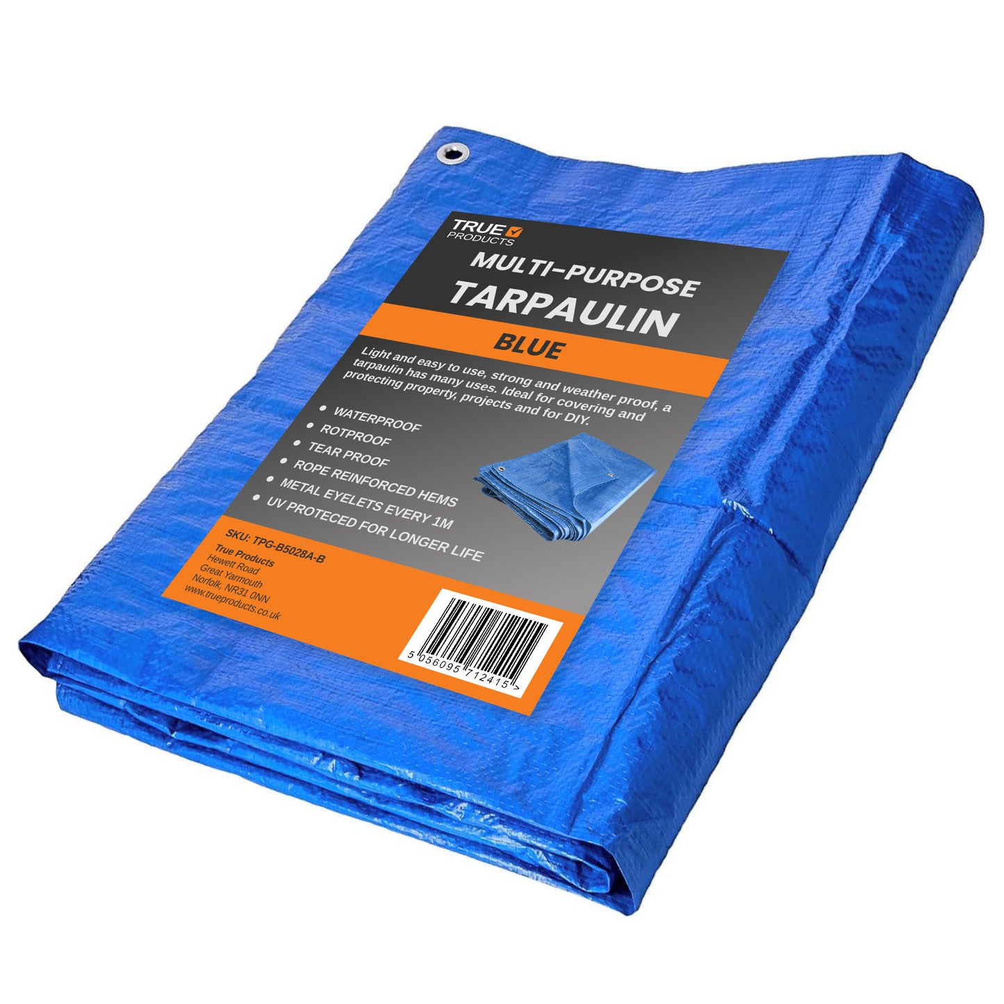 Waterproof Blue Tarpaulin