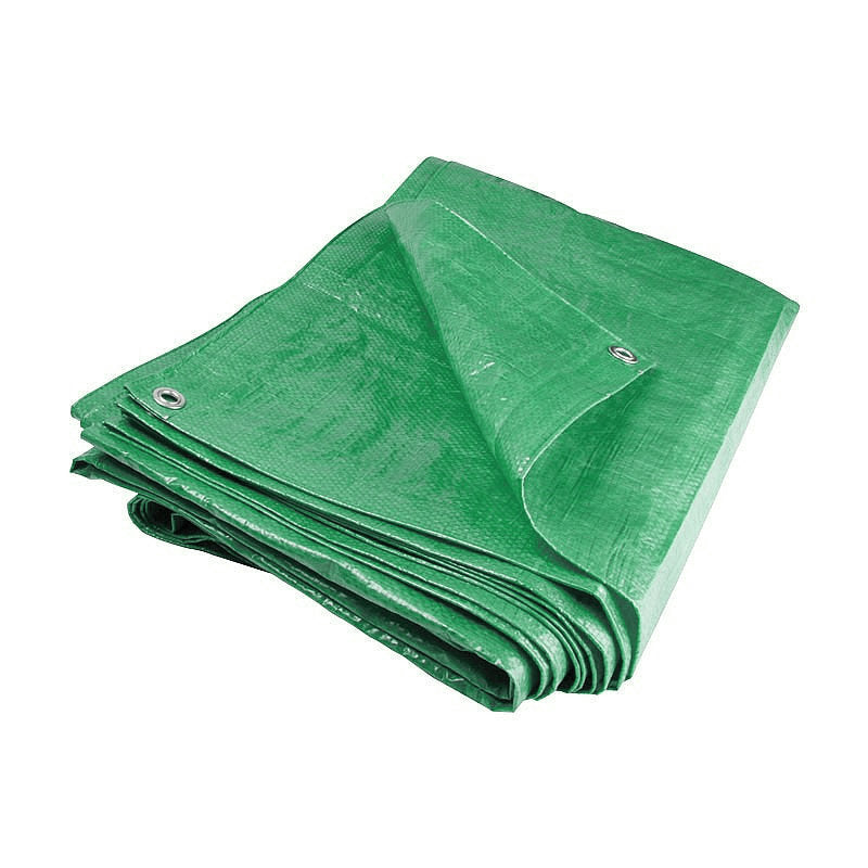 Waterproof Tarpaulin Groundsheet -  Green