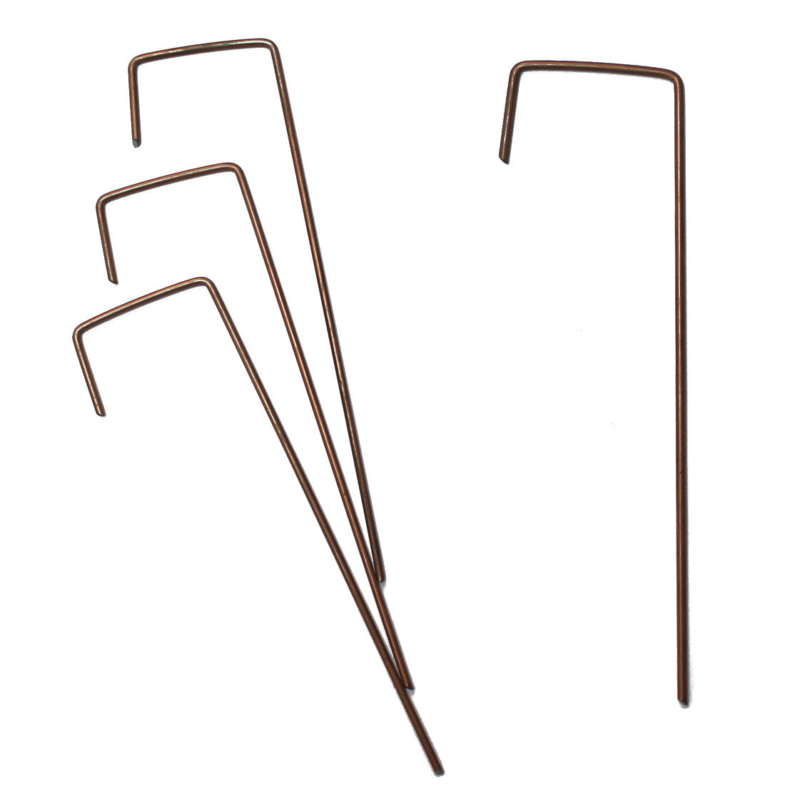 Metal J Ground Cover Fixing Pins 200mm - Pack of 10 – Premier Netting