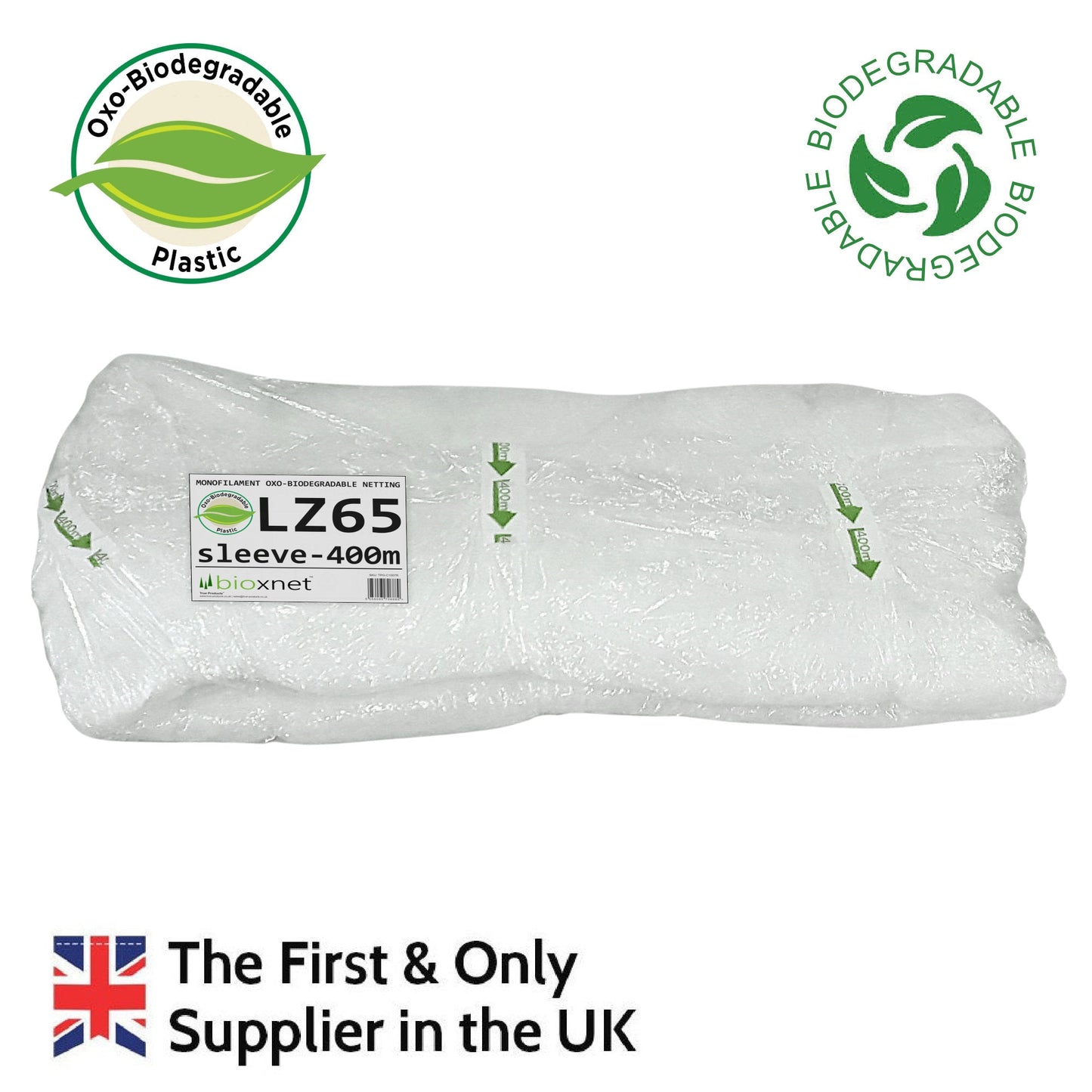 Oxo-Biodegradable Christmas Tree Netting Sleeve - 400m