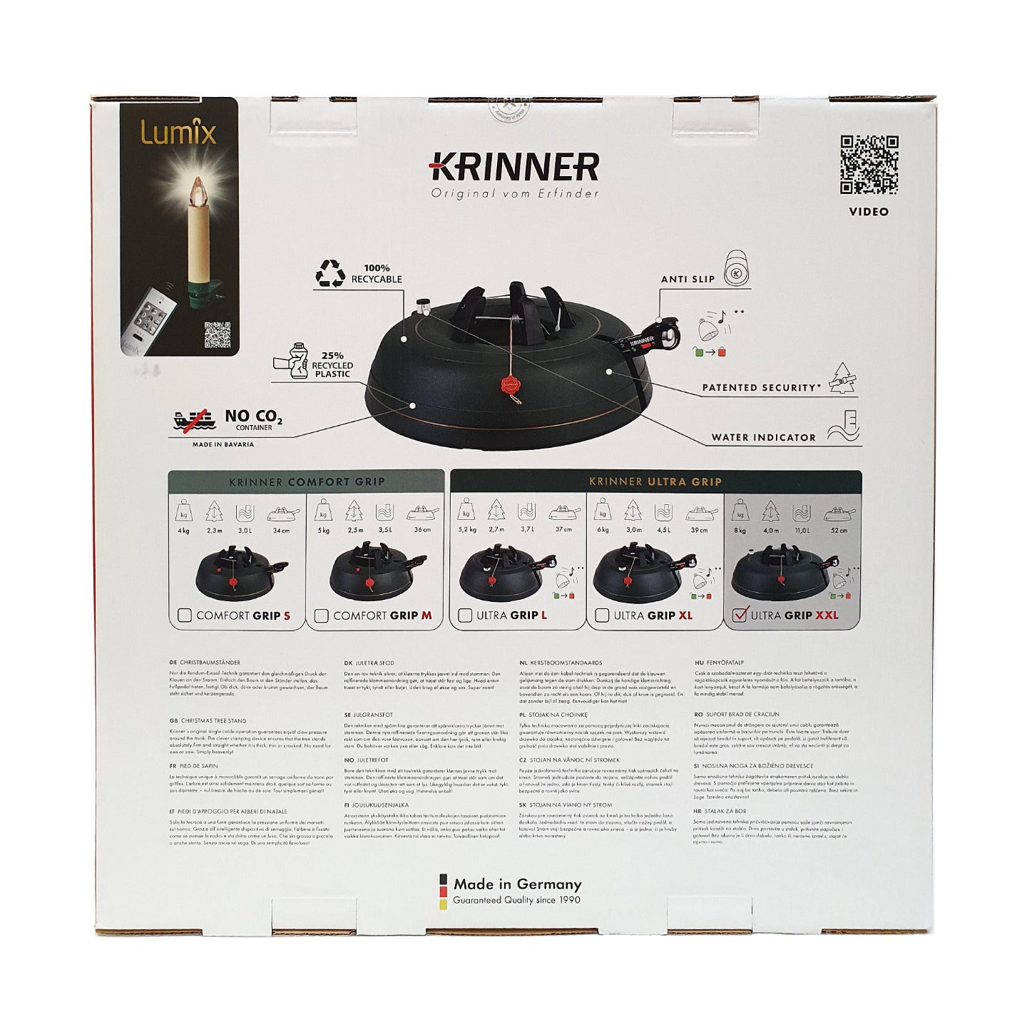 Krinner Ultra Grip XXL Christmas Tree Stand