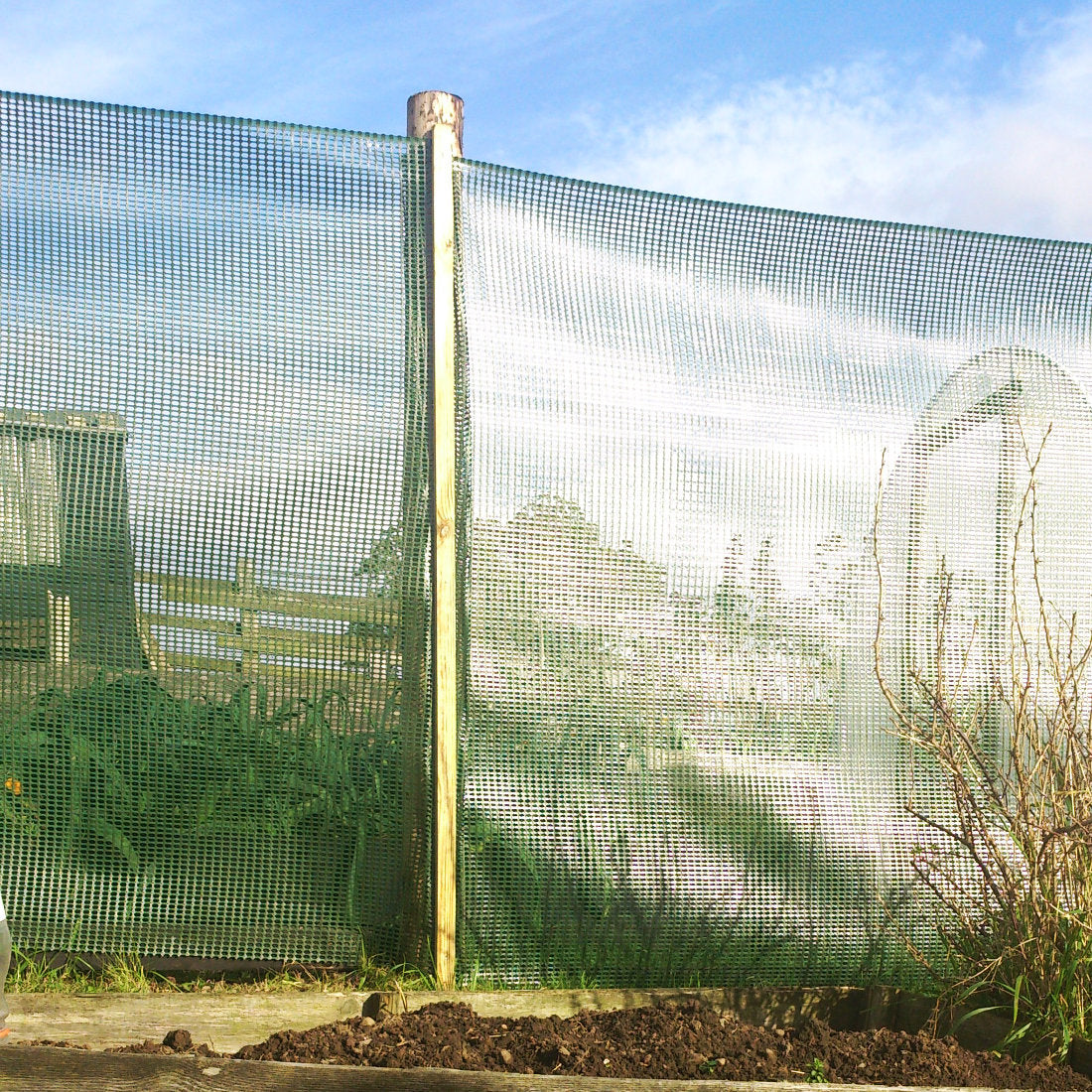 60% High Strength Windbreak Fence - Green