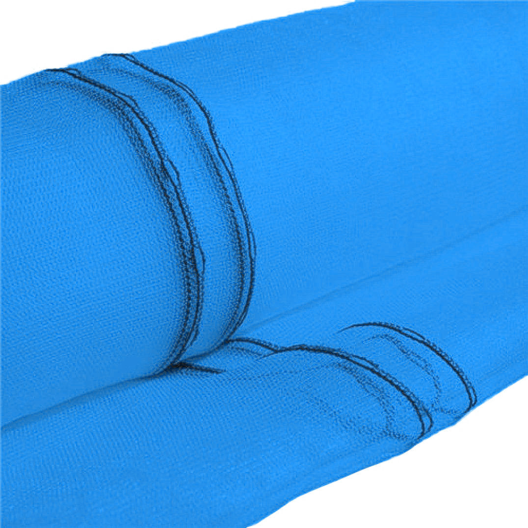 Blue Scaffold Debris Netting - 50m Roll