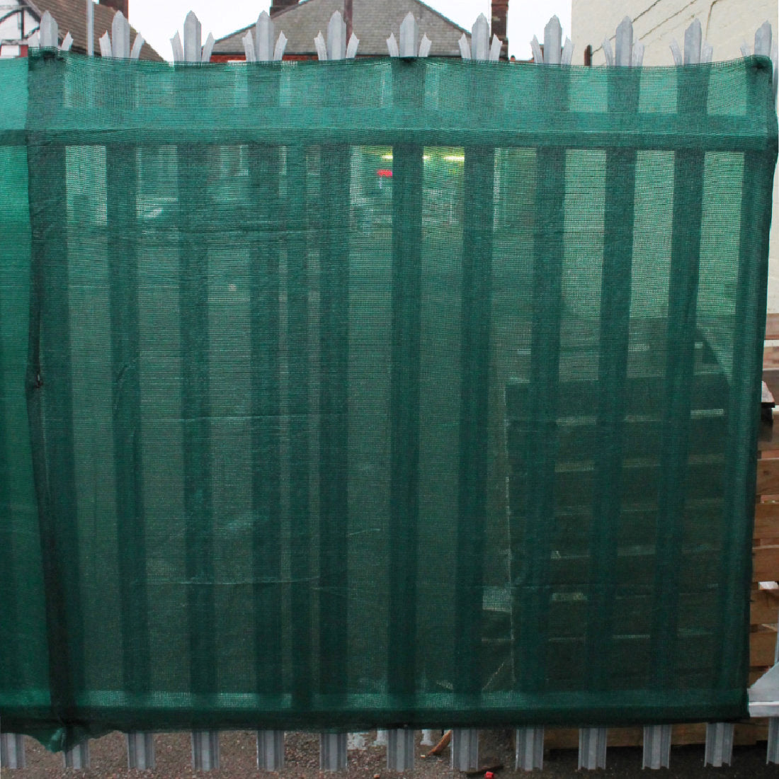 80% Shade & Privacy Netting - Green