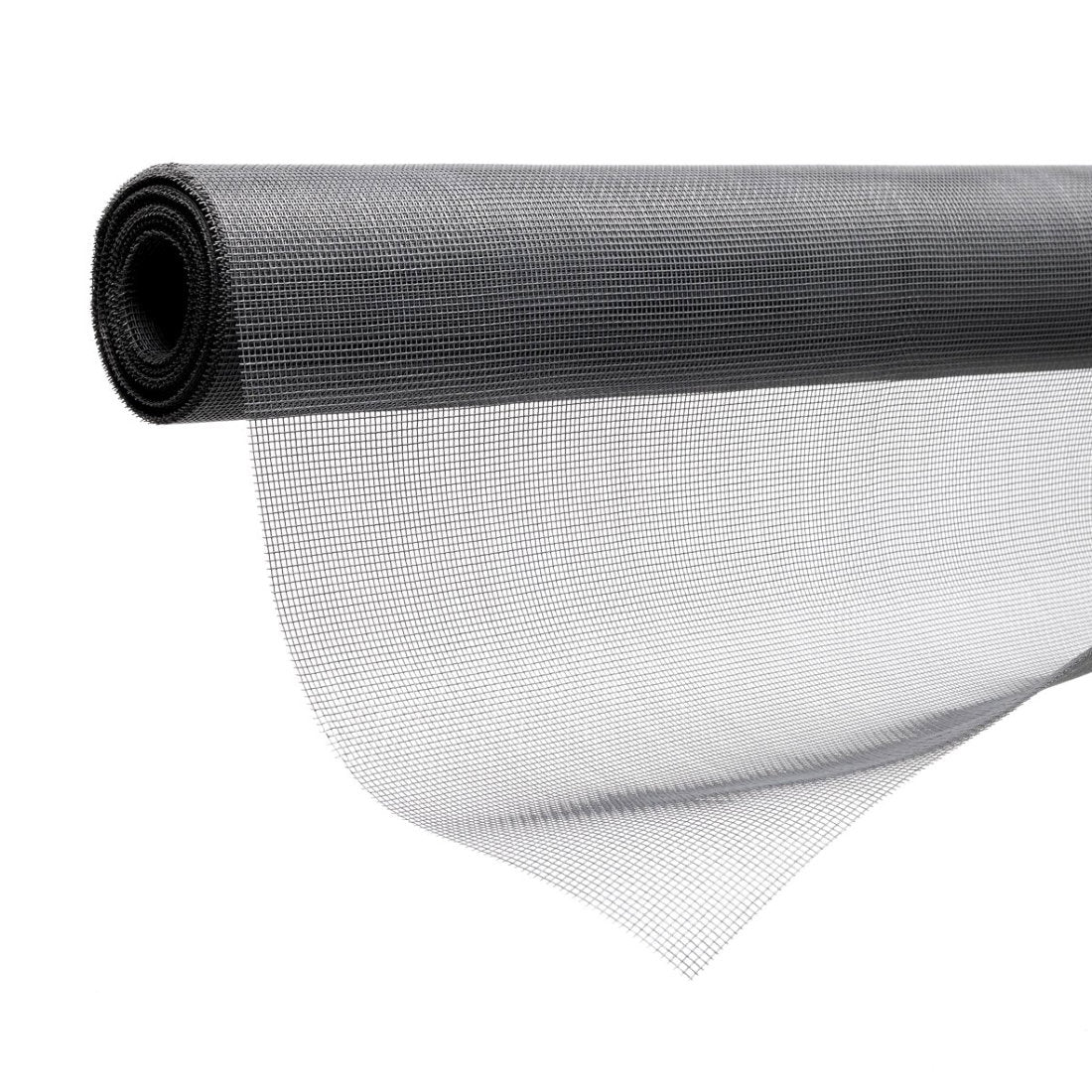 PVC Coated Fibreglass Insect Mesh 1.5m by the Metre -  Grey