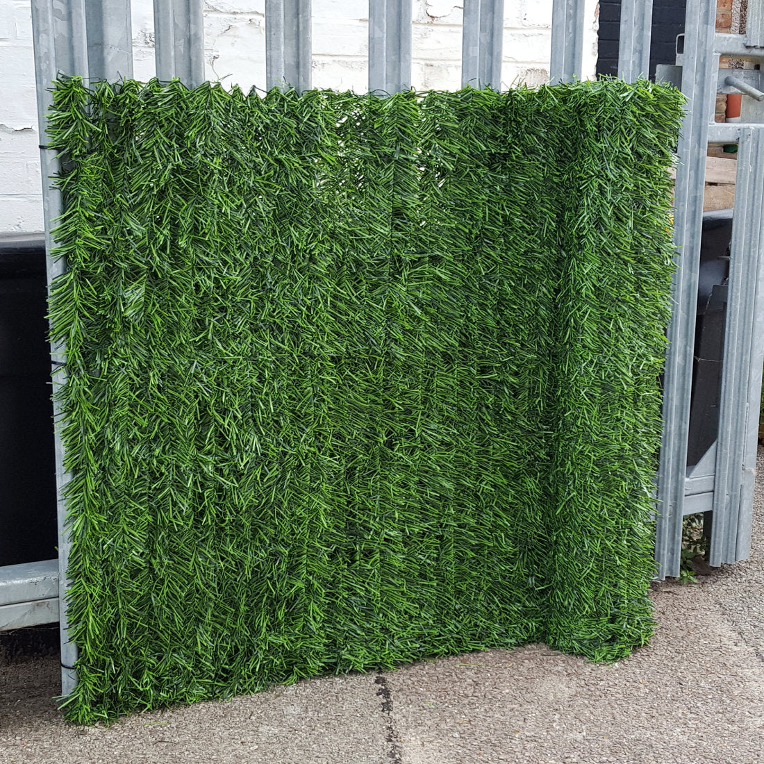 Artificial Conifer Hedge Garden Fence Privacy Screening 