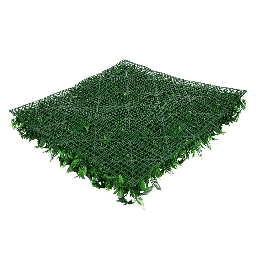 Premium Artificial Living Wall Green Hedge Panel 100 x 100cm