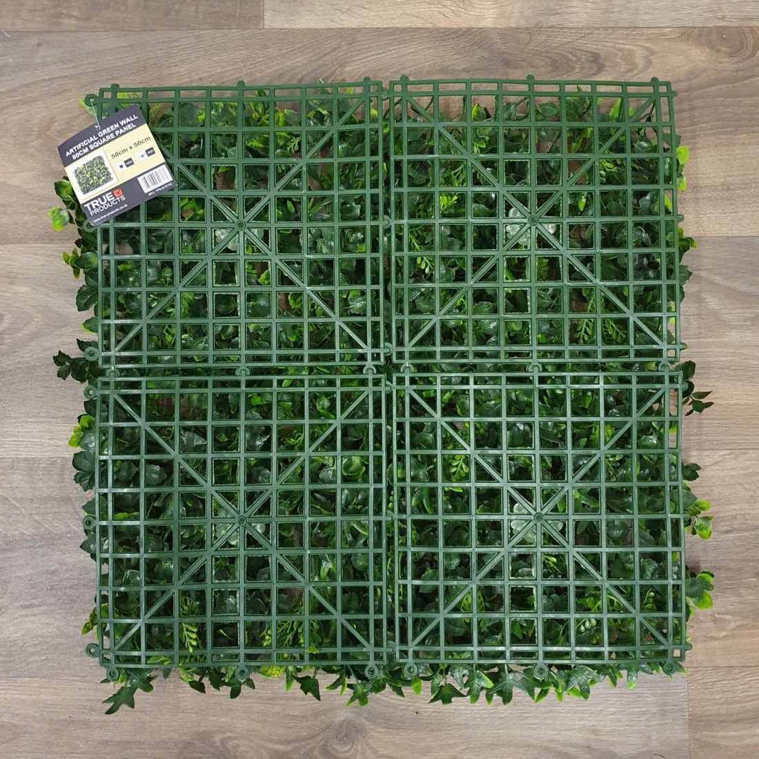 Premium Artificial Ivy Green Living Wall Panel 50 x 50cm