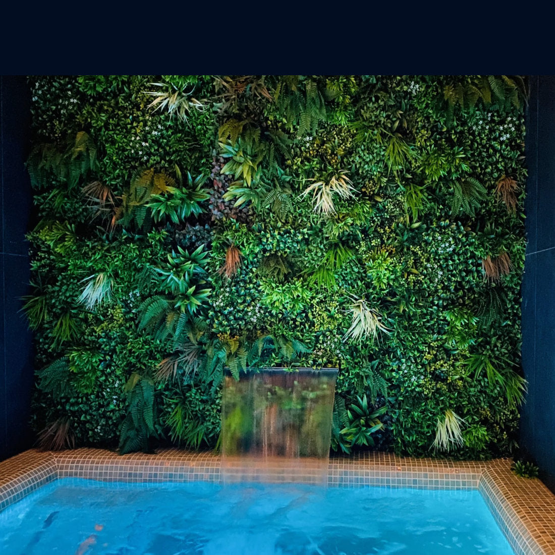 Premium Artificial Spring Green Living Wall Panel 1m x 1m