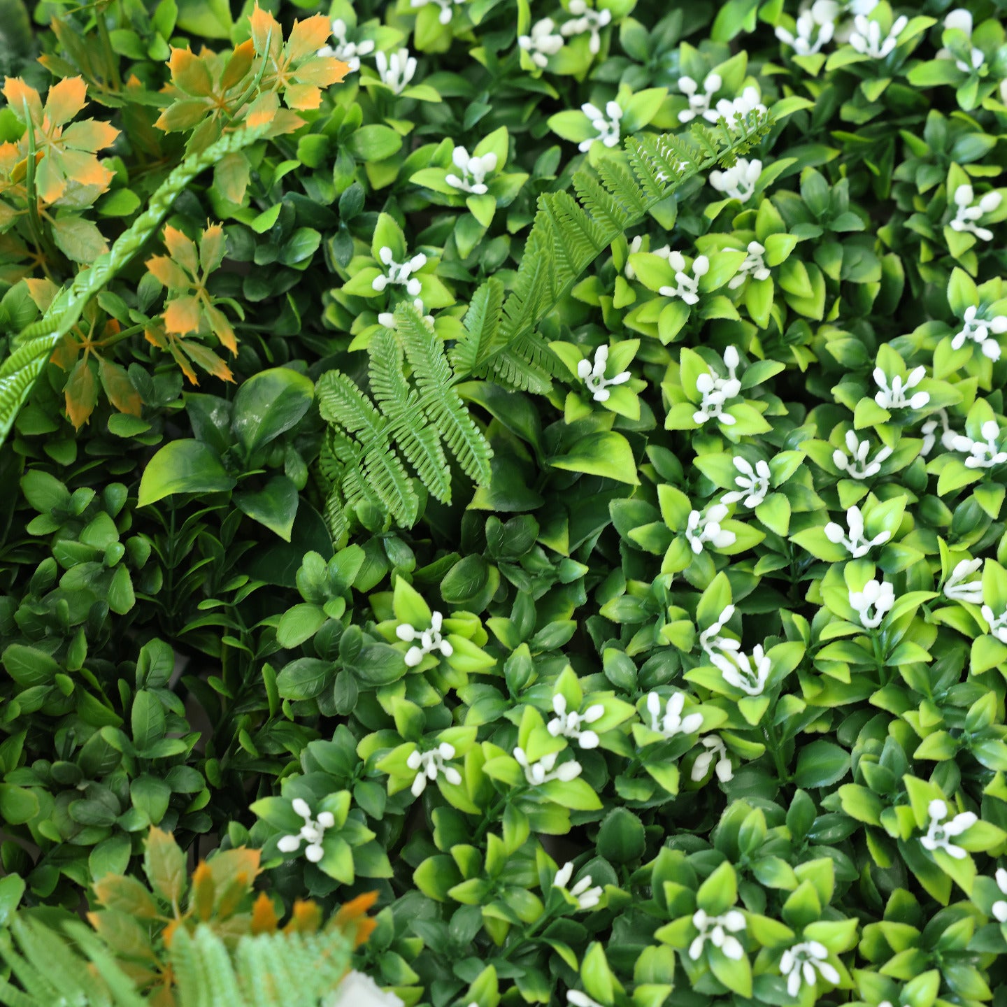 Premium Artificial Meadow Green Living Wall Panel 1m x 1m