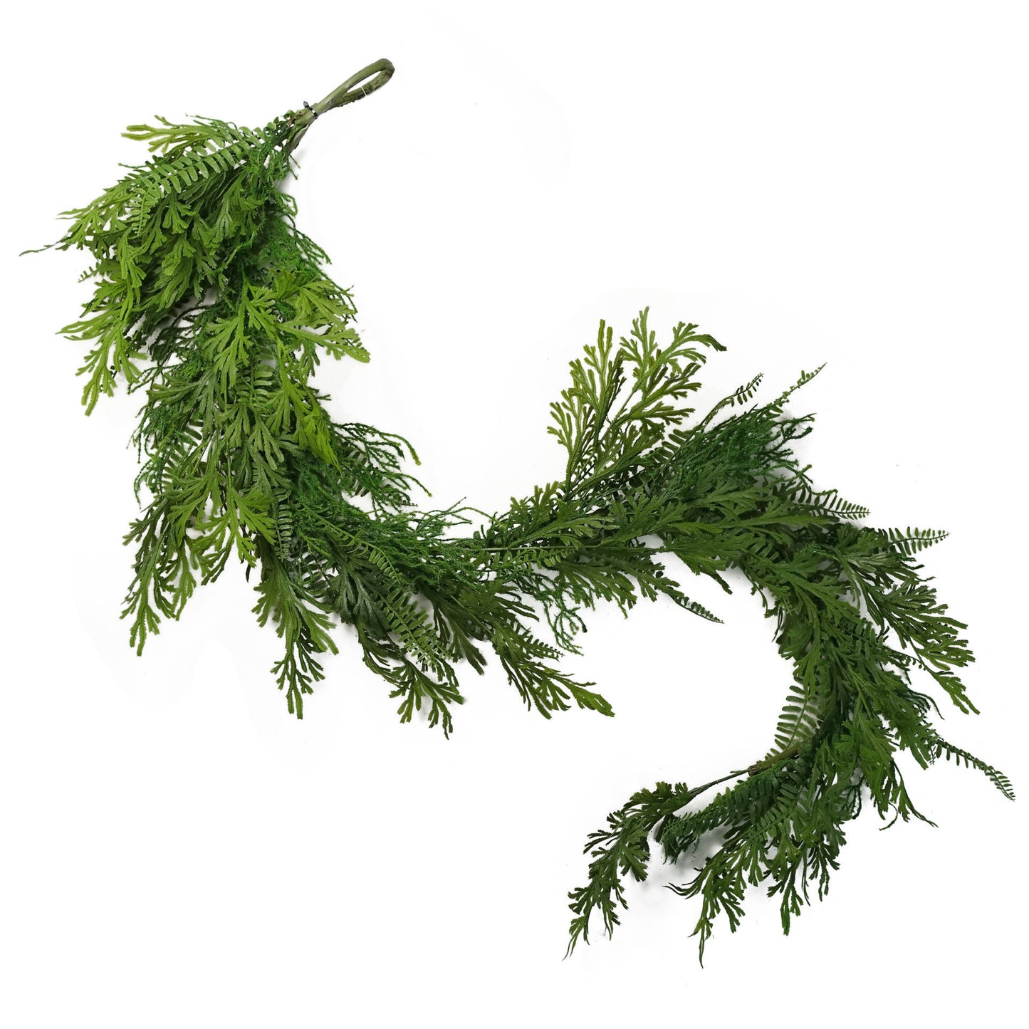 Artificial Fir & Fern 140cm Garland 
