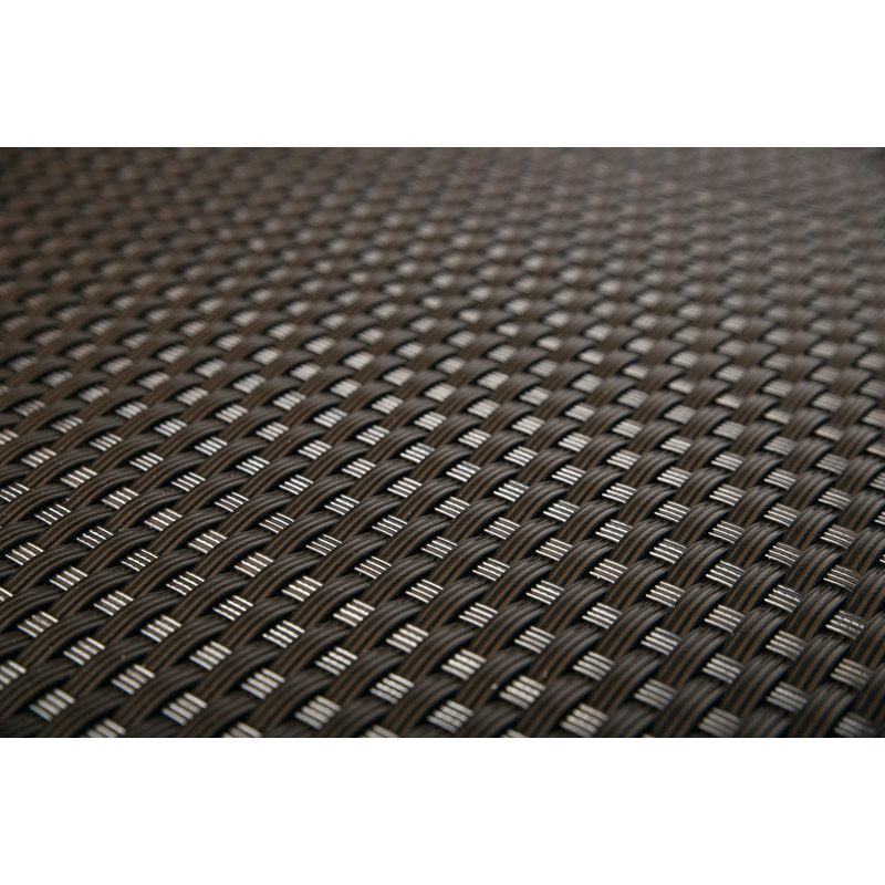 Rattan Weave Artificial Screening Fencing - Dark Brown